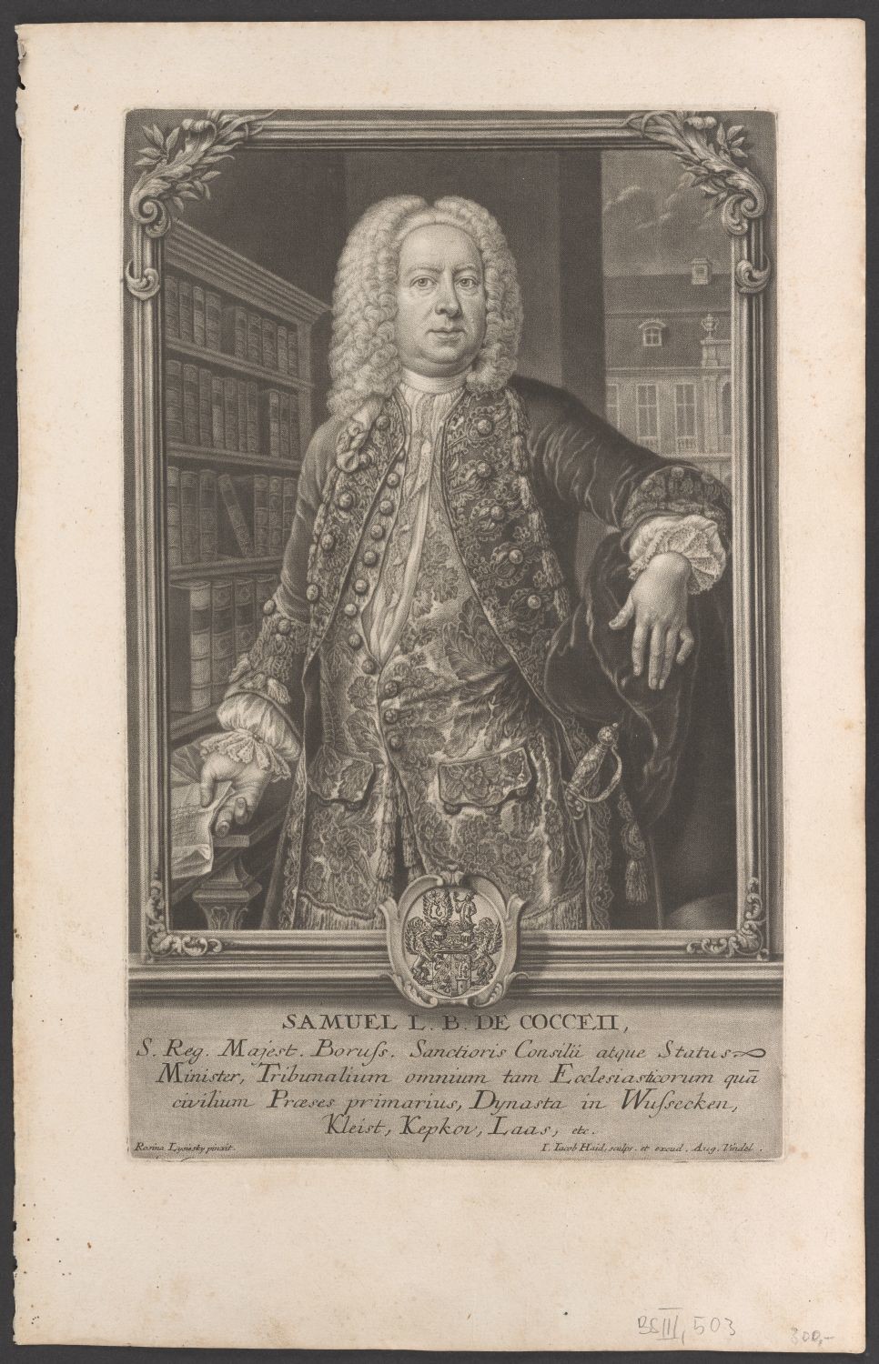 Porträt Samuel von Cocceji (1679-1755) (Stiftung Händelhaus, Halle CC BY-NC-SA)