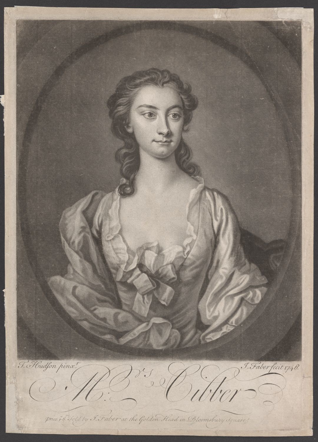 Porträt Susanna Maria Cibber (1714-1766) (Stiftung Händelhaus, Halle CC BY-NC-SA)