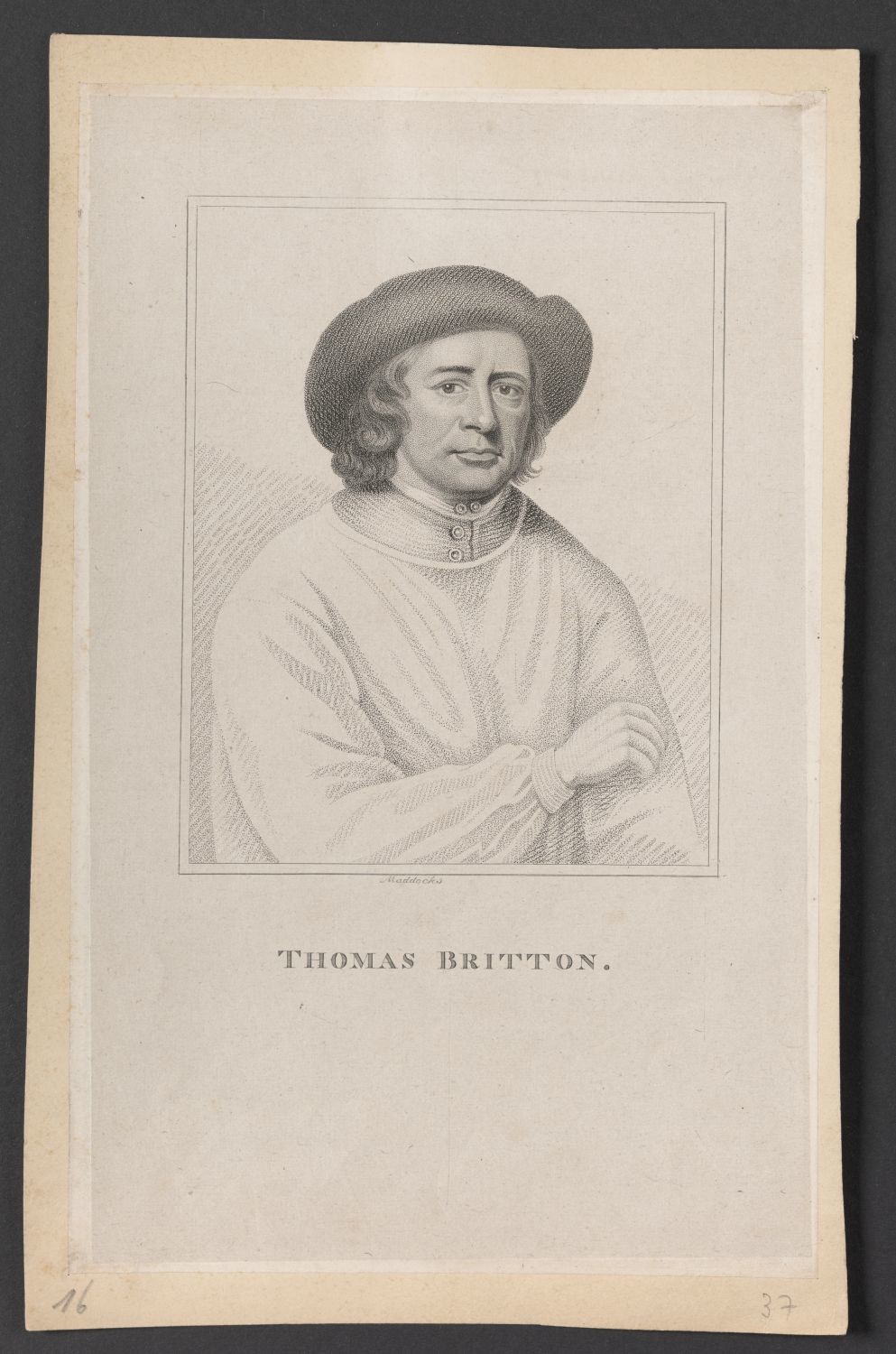 Porträt Thomas Britton (1643-1714) (Stiftung Händelhaus, Halle CC BY-NC-SA)