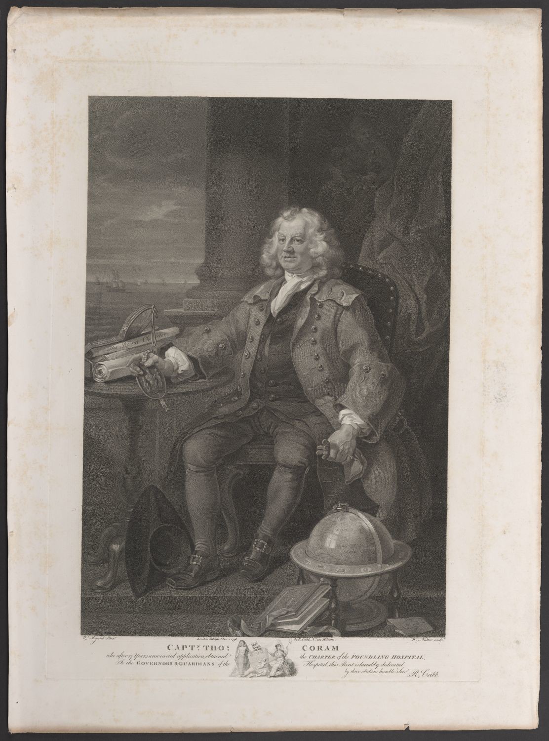 Porträt Thomas Coram (1668-1751) (Stiftung Händelhaus, Halle CC BY-NC-SA)
