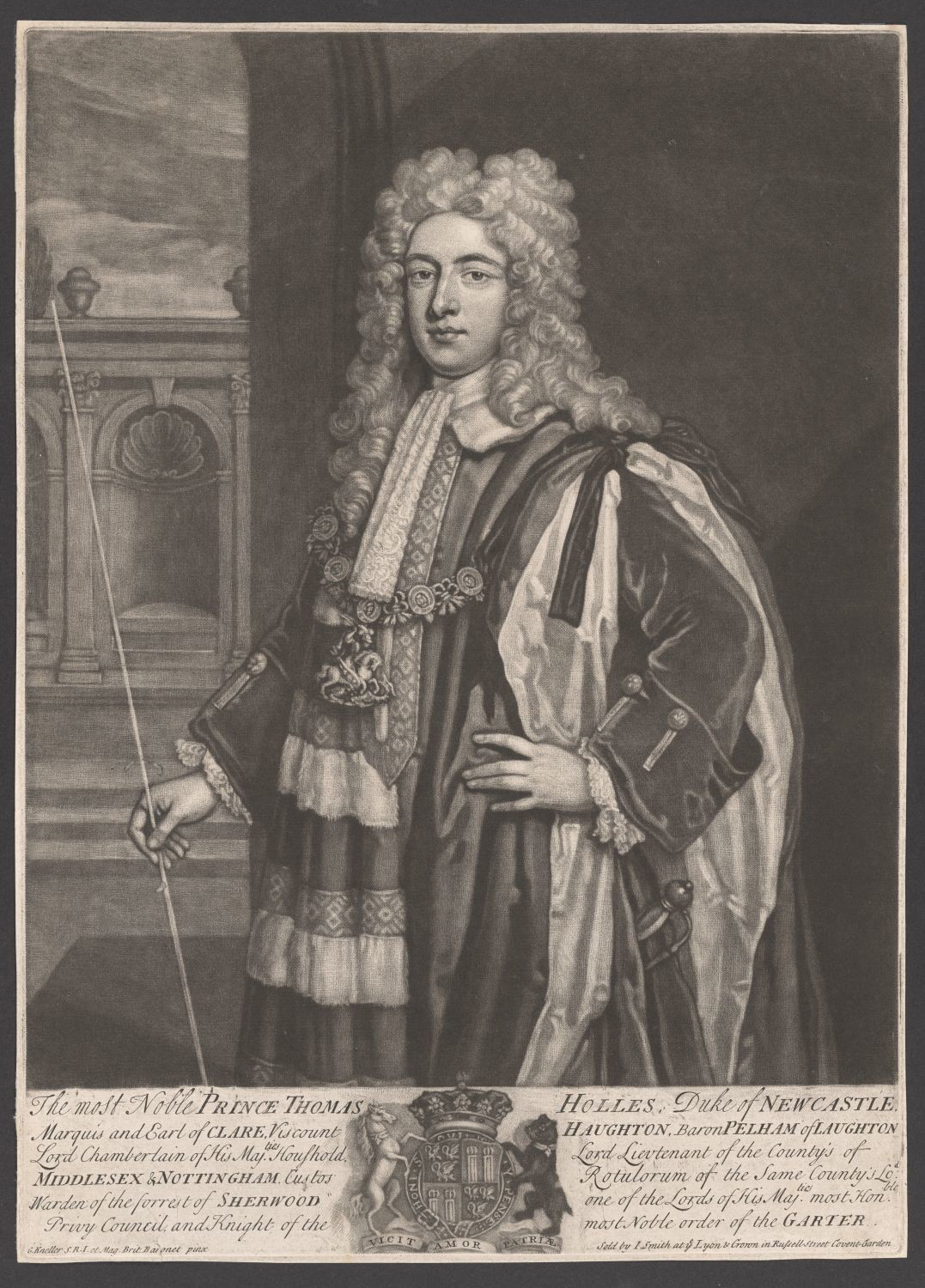 Porträt Thomas Holles-Pelham, Herzog von Newcastle (1693-1768) (Stiftung Händelhaus, Halle CC BY-NC-SA)
