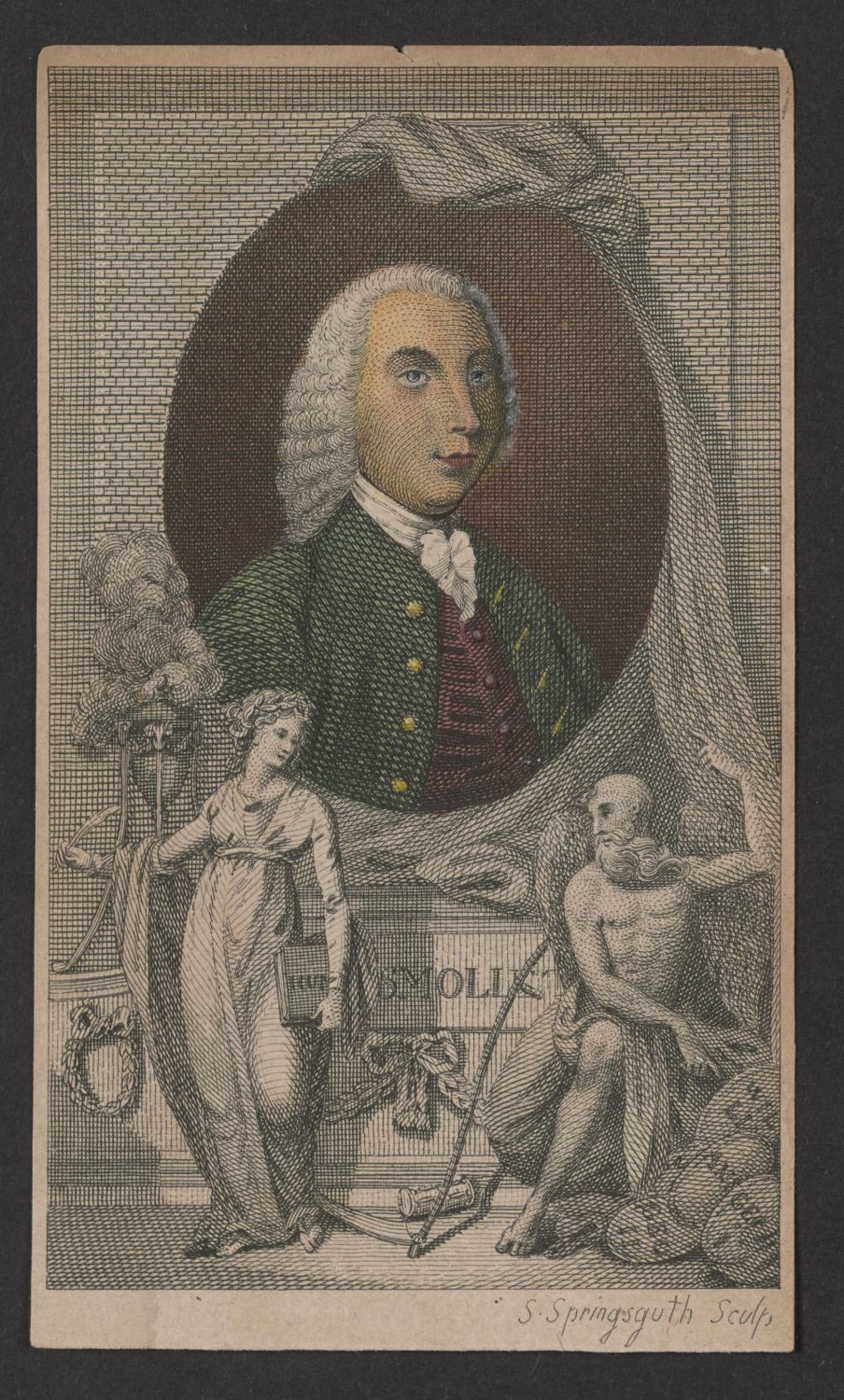 Porträt Tobias George Smollett (1721-1771) (Stiftung Händelhaus, Halle CC BY-NC-SA)