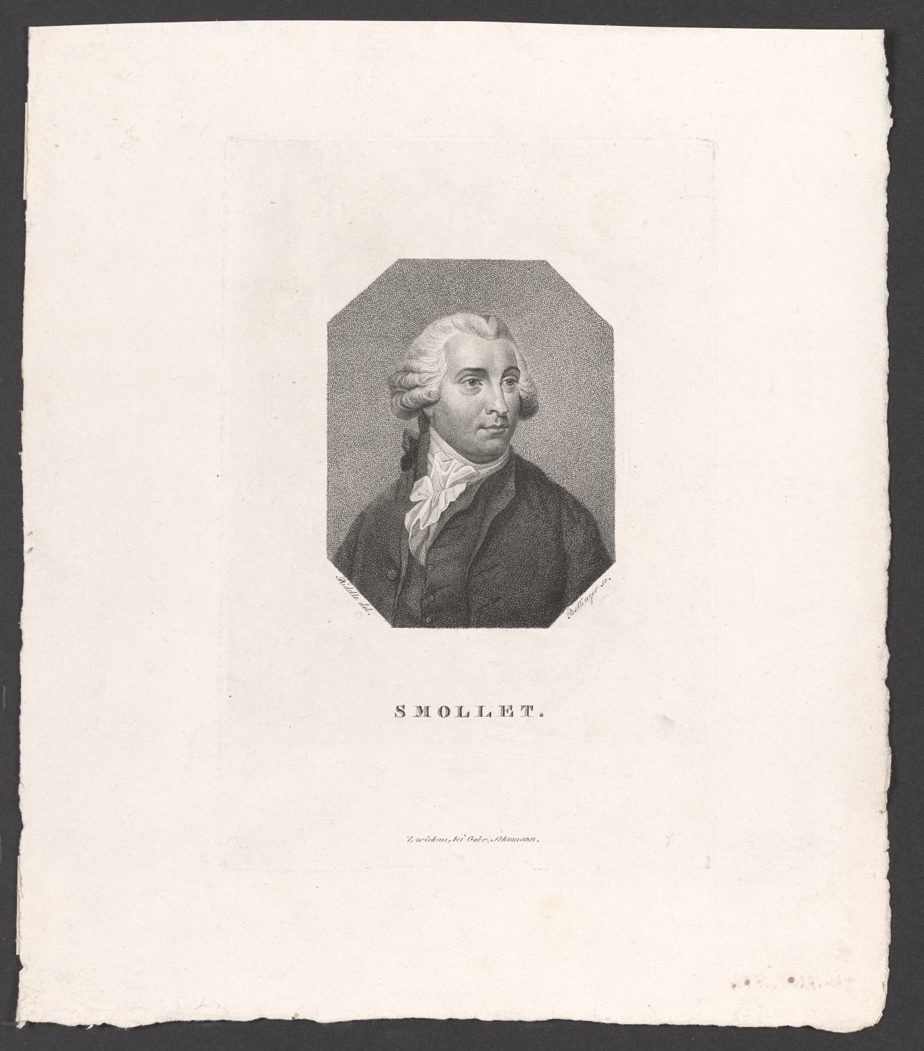 Porträt Tobias Smollett (1721-1771) (Stiftung Händelhaus, Halle CC BY-NC-SA)