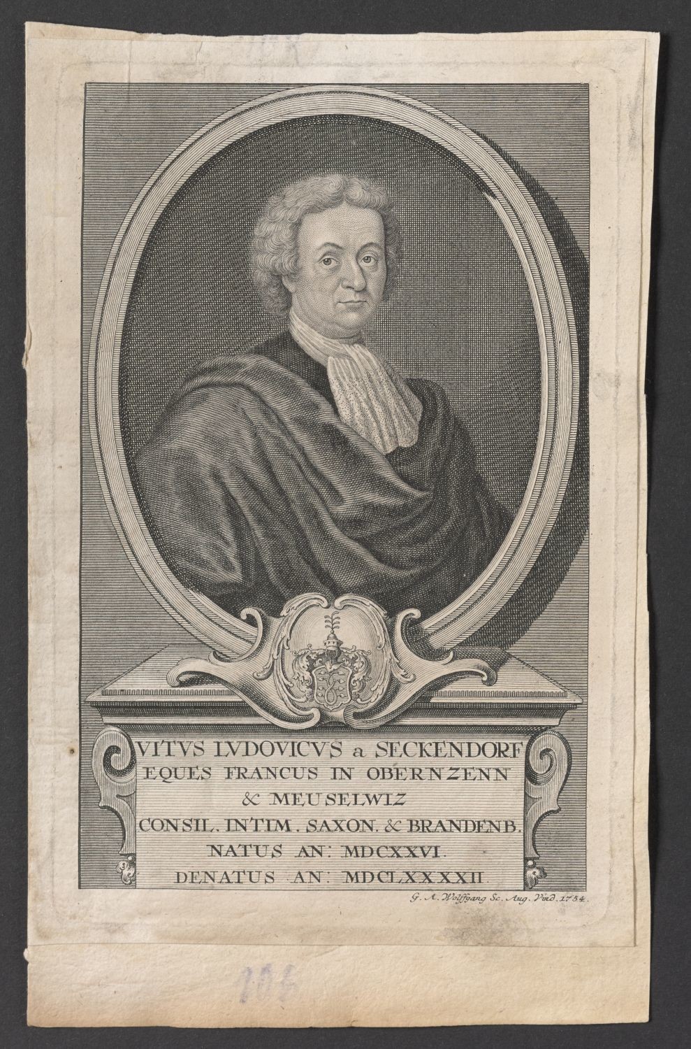 Porträt Veit Ludwig von Seckendorff (1626-1692) (Stiftung Händelhaus, Halle CC BY-NC-SA)