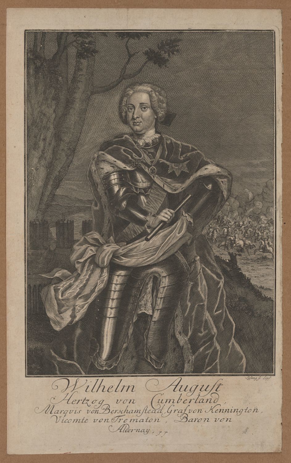 Porträt Wilhelm August, Herzog von Cumberland (1721-1765) (Stiftung Händelhaus, Halle CC BY-NC-SA)