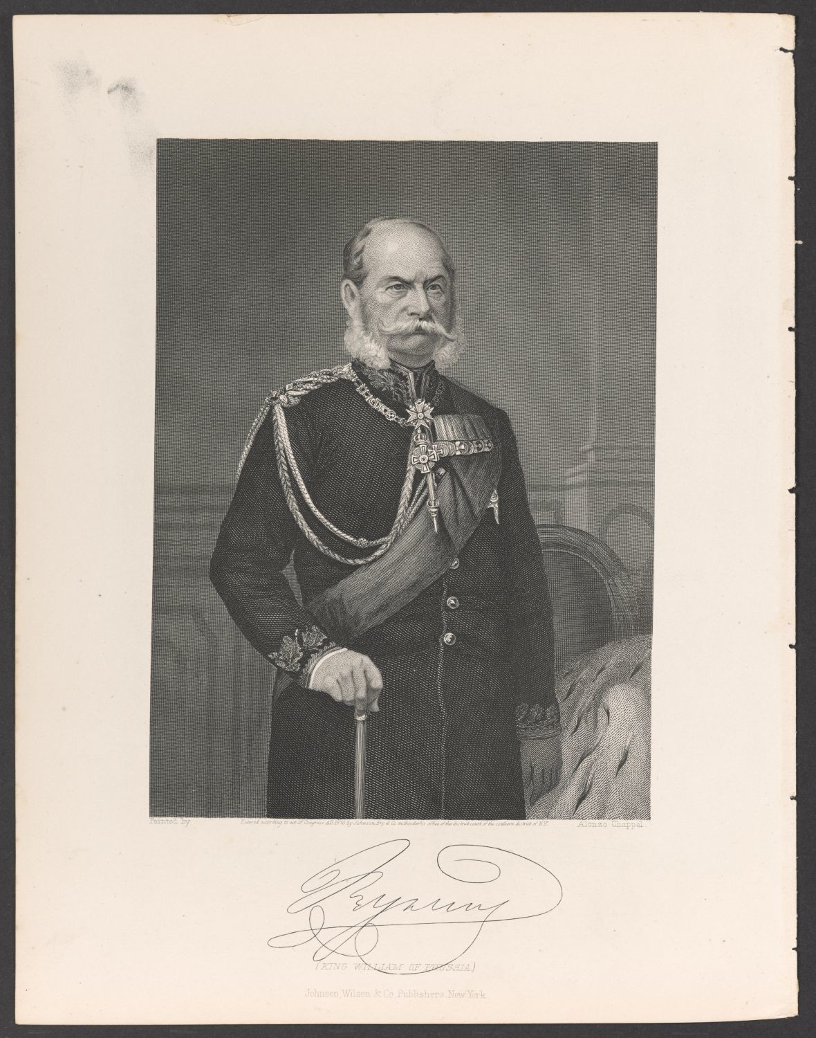 Porträt Wilhelm I., König von Preußen und Kaiser des Deutschen Reiches (1797-1888) (Stiftung Händelhaus, Halle CC BY-NC-SA)