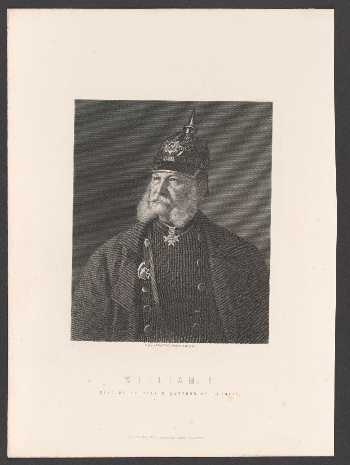 Porträt Wilhelm I., König von Preußen und Kaiser des Deutschen Reiches (1797-1888) (Stiftung Händelhaus, Halle CC BY-NC-SA)