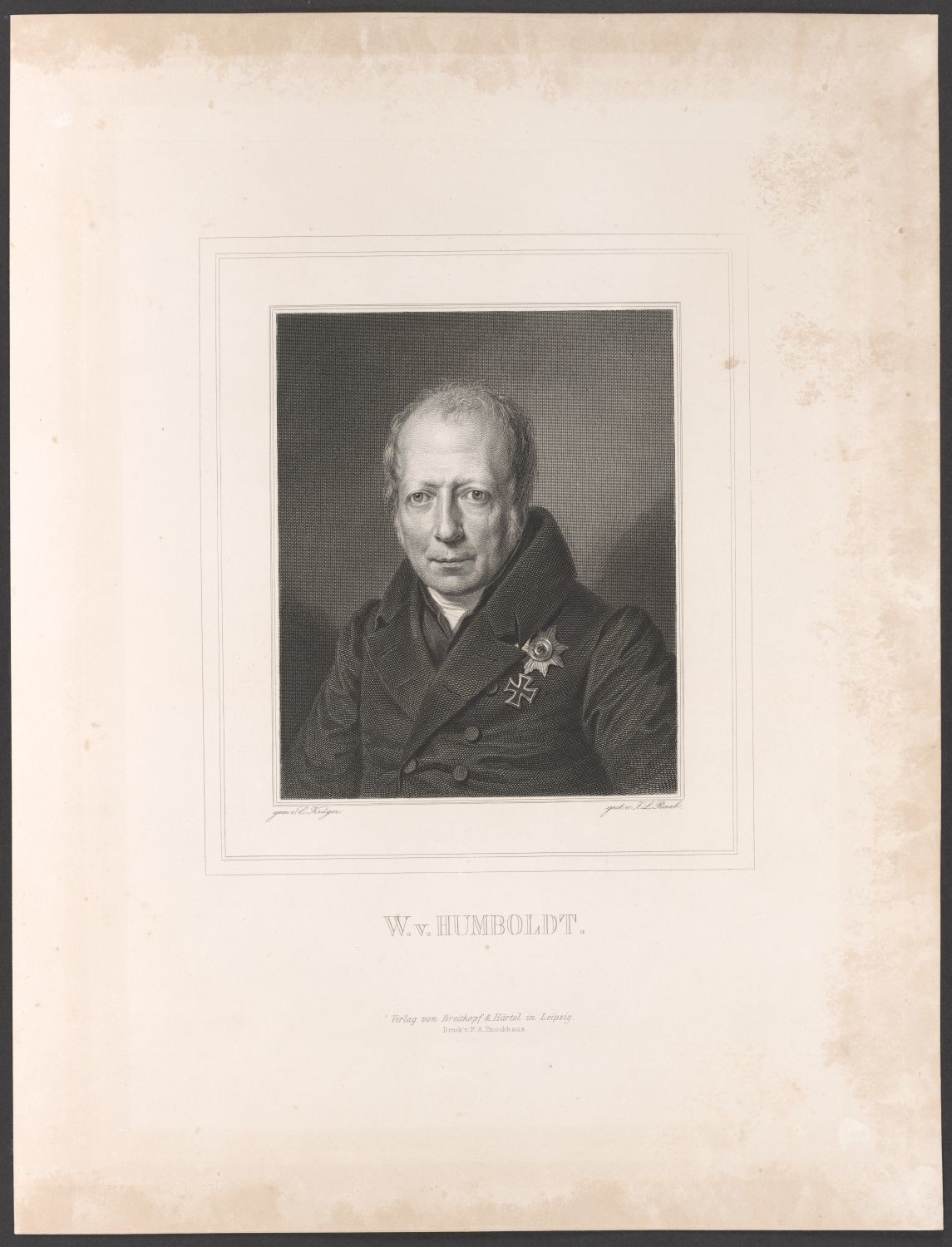 Porträt Wilhelm von Humboldt (1767-1835) (Stiftung Händelhaus, Halle CC BY-NC-SA)