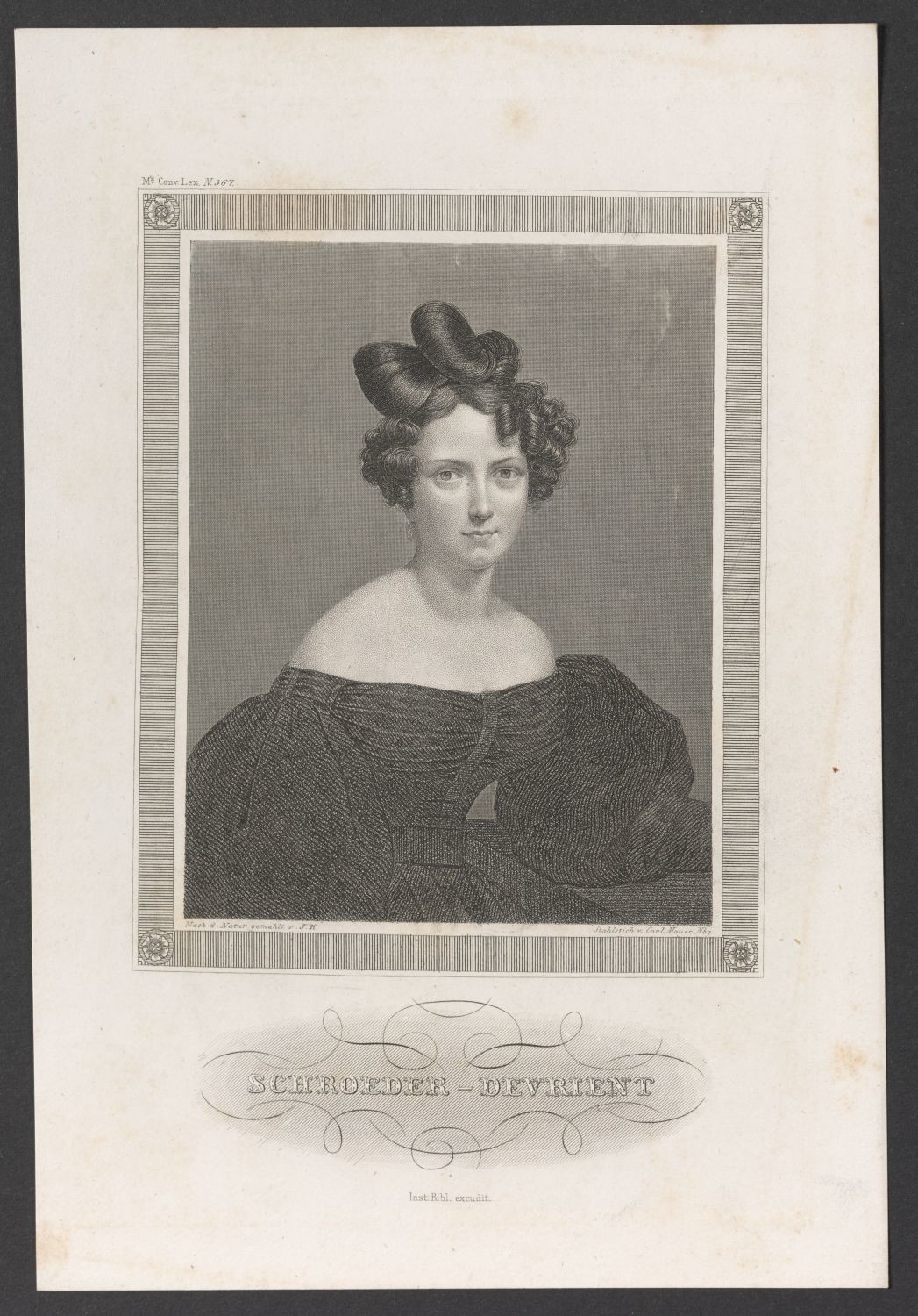 Porträt Wilhelmine Schröder-Devrient (1804-1860) (Stiftung Händelhaus, Halle CC BY-NC-SA)