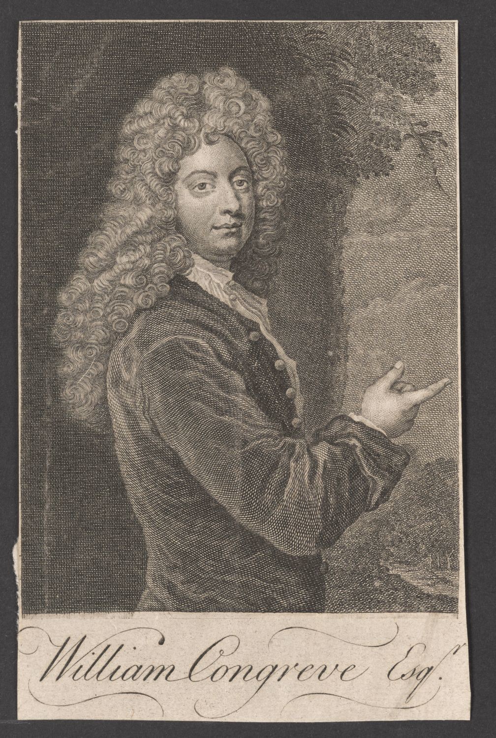 Porträt William Congreve (1670-1729) (Stiftung Händelhaus, Halle CC BY-NC-SA)