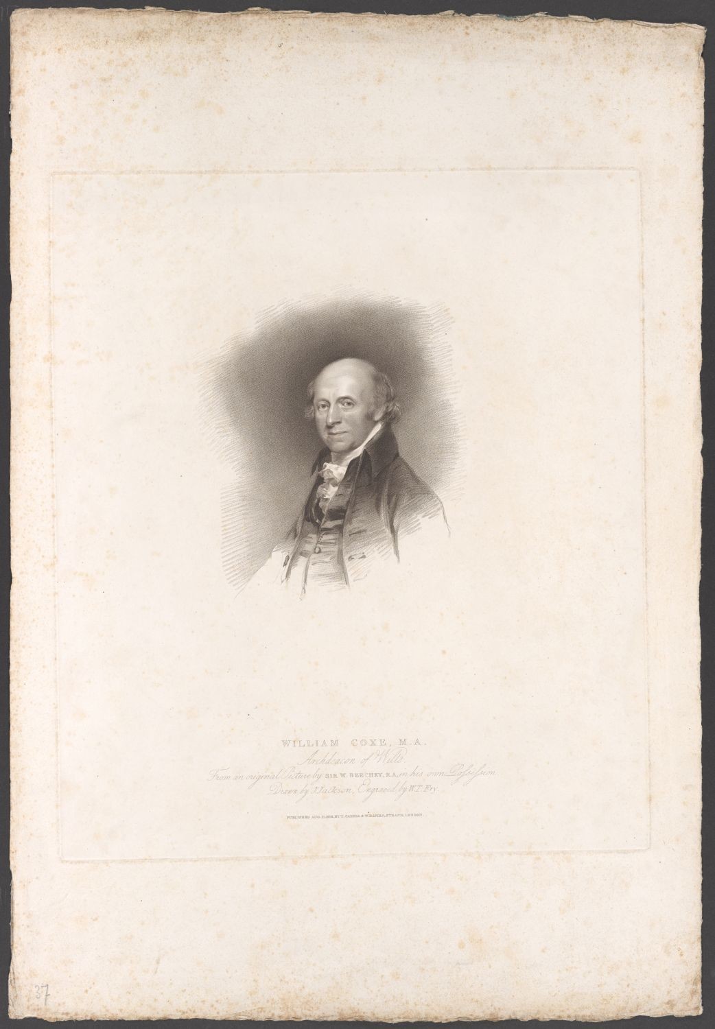 Porträt William Coxe (1748-1828) (Stiftung Händelhaus, Halle CC BY-NC-SA)