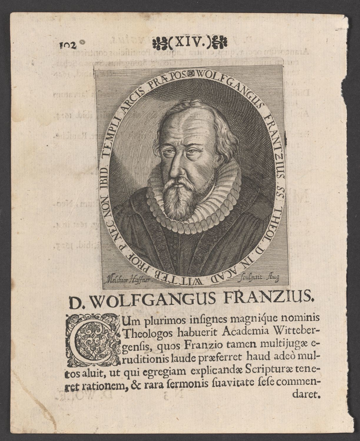 Porträt Wolfgang Franz (1564-1628) (Stiftung Händelhaus, Halle CC BY-NC-SA)