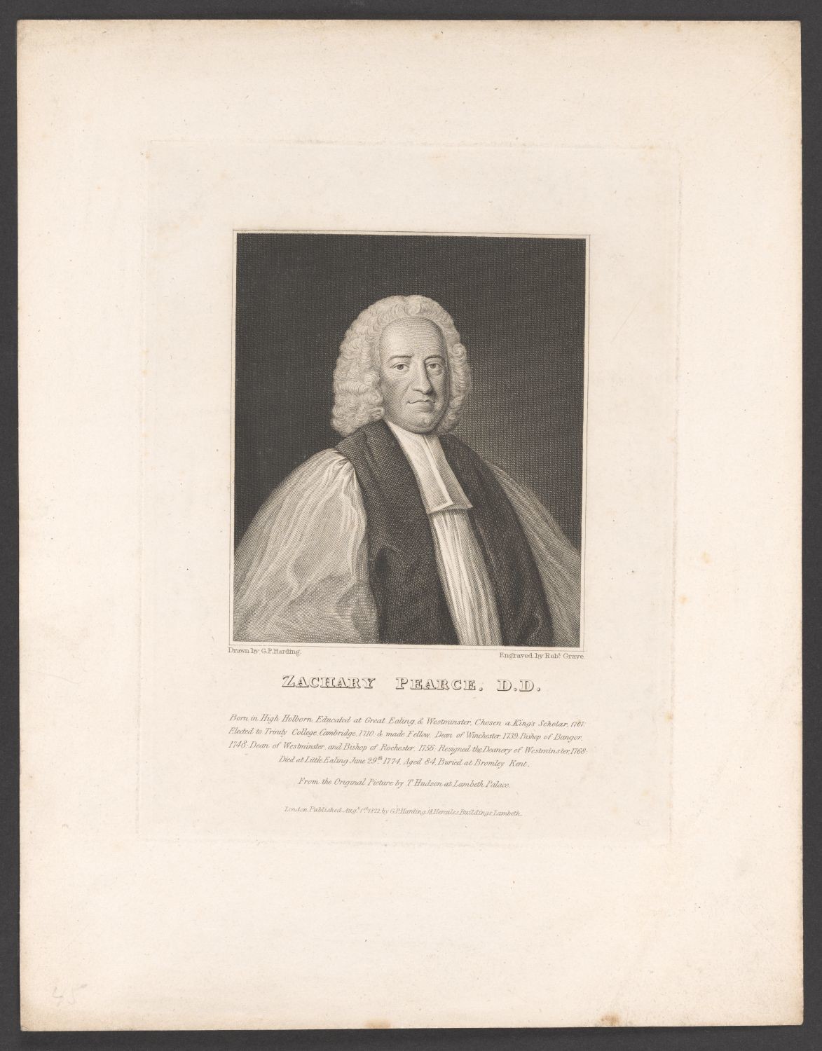 Porträt Zachary Pearce (1690-1774) (Stiftung Händelhaus, Halle CC BY-NC-SA)