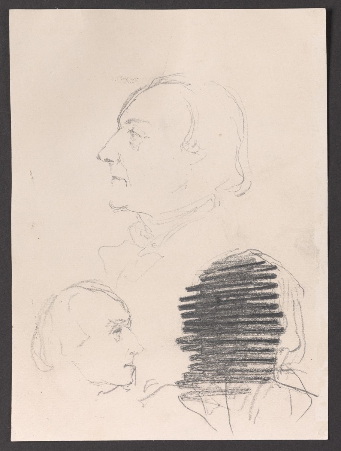 Porträtskizzen Robert Franz (1815-1892) (Stiftung Händelhaus, Halle CC BY-NC-SA)
