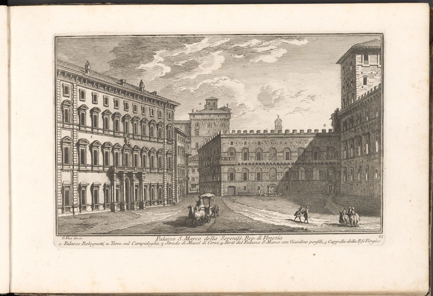Rom, 65. Palazzo S. Marco della Sereniss. Rep. di Venezia (Stiftung Händelhaus, Halle CC BY-NC-SA)