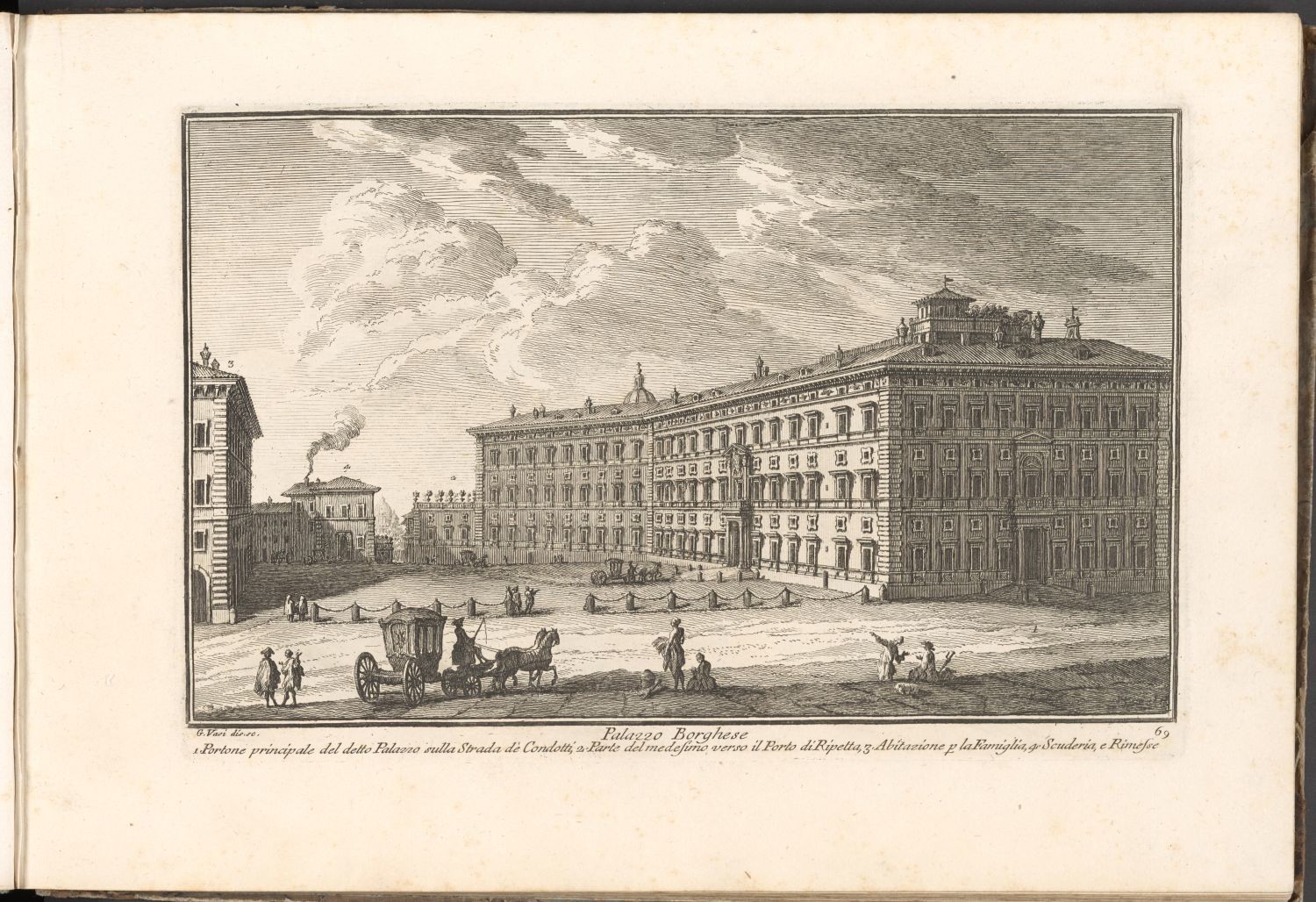 Rom, 69. Palazzo Borghese (Stiftung Händelhaus, Halle CC BY-NC-SA)