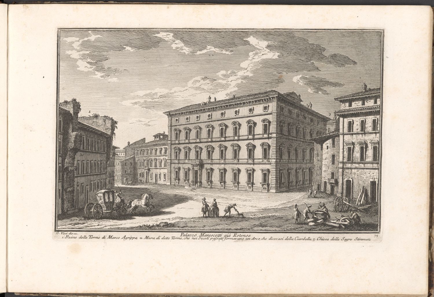 Rom, 77. Palazzo Marescotti, gia Estense (Stiftung Händelhaus, Halle CC BY-NC-SA)