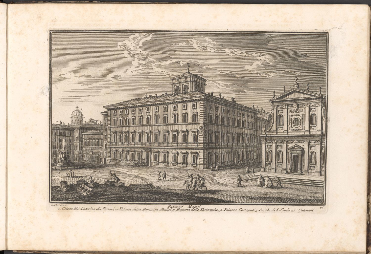 Rom, 78. Palazzo Mattei (Stiftung Händelhaus, Halle CC BY-NC-SA)