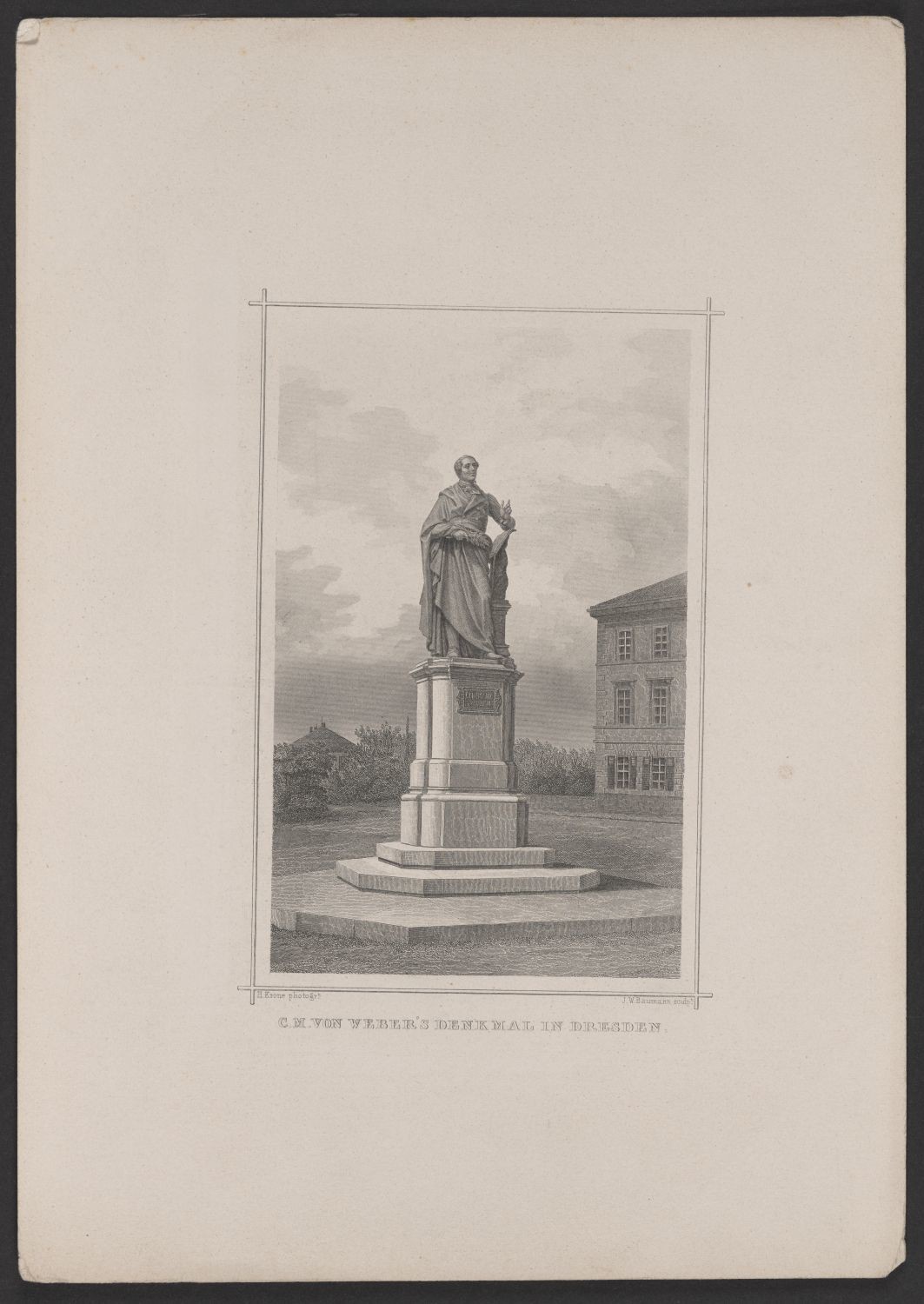 Statue Carl Maria von Weber (1786-1826) (Stiftung Händelhaus, Halle CC BY-NC-SA)