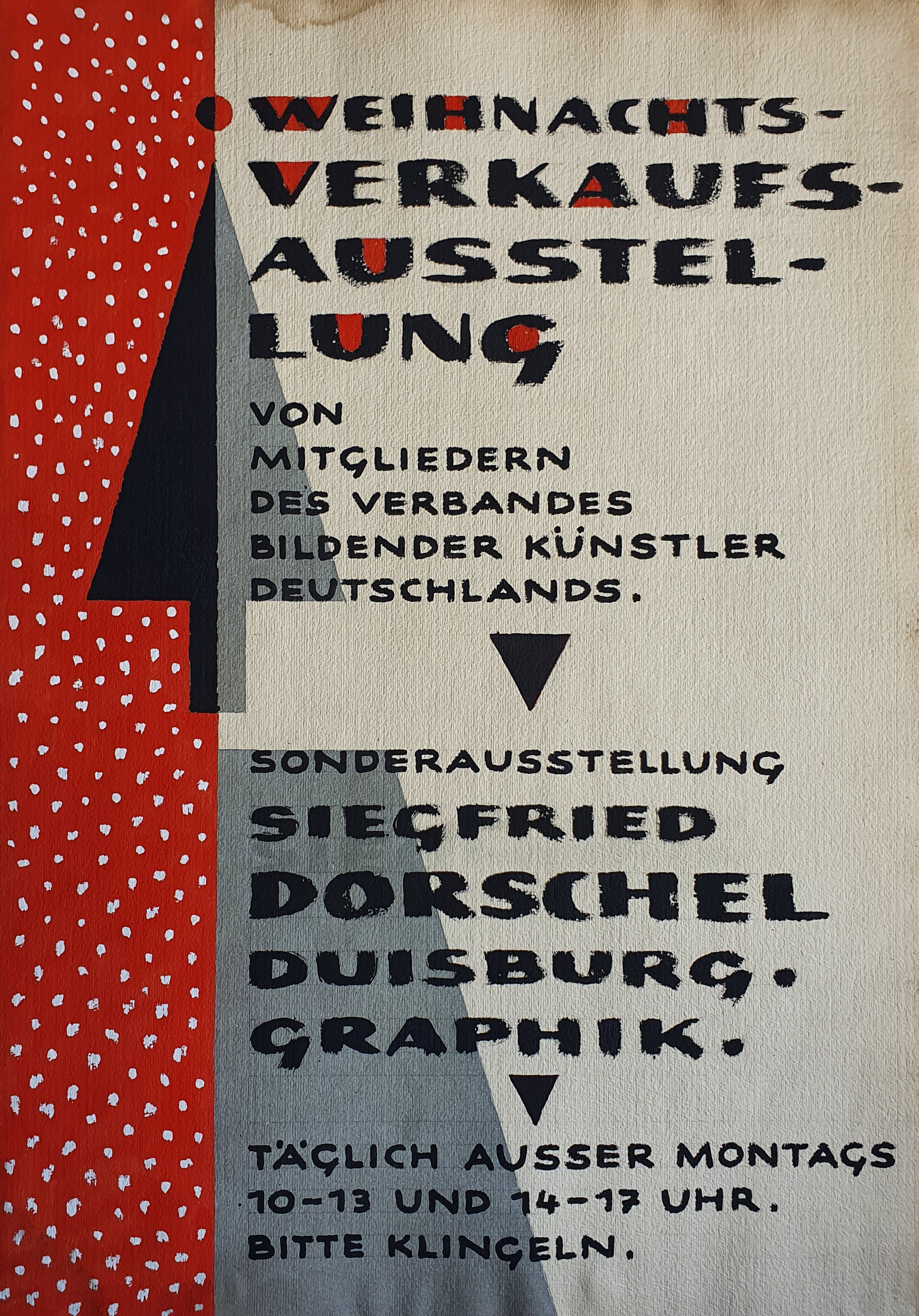 Weihnachtsverkaufsausstellung von Mitgliedern des Verbandes Bildender Künstler Deutschlands / Graphik von Siegfried Dorschel (Museum Schloss Bernburg CC BY-NC-SA)
