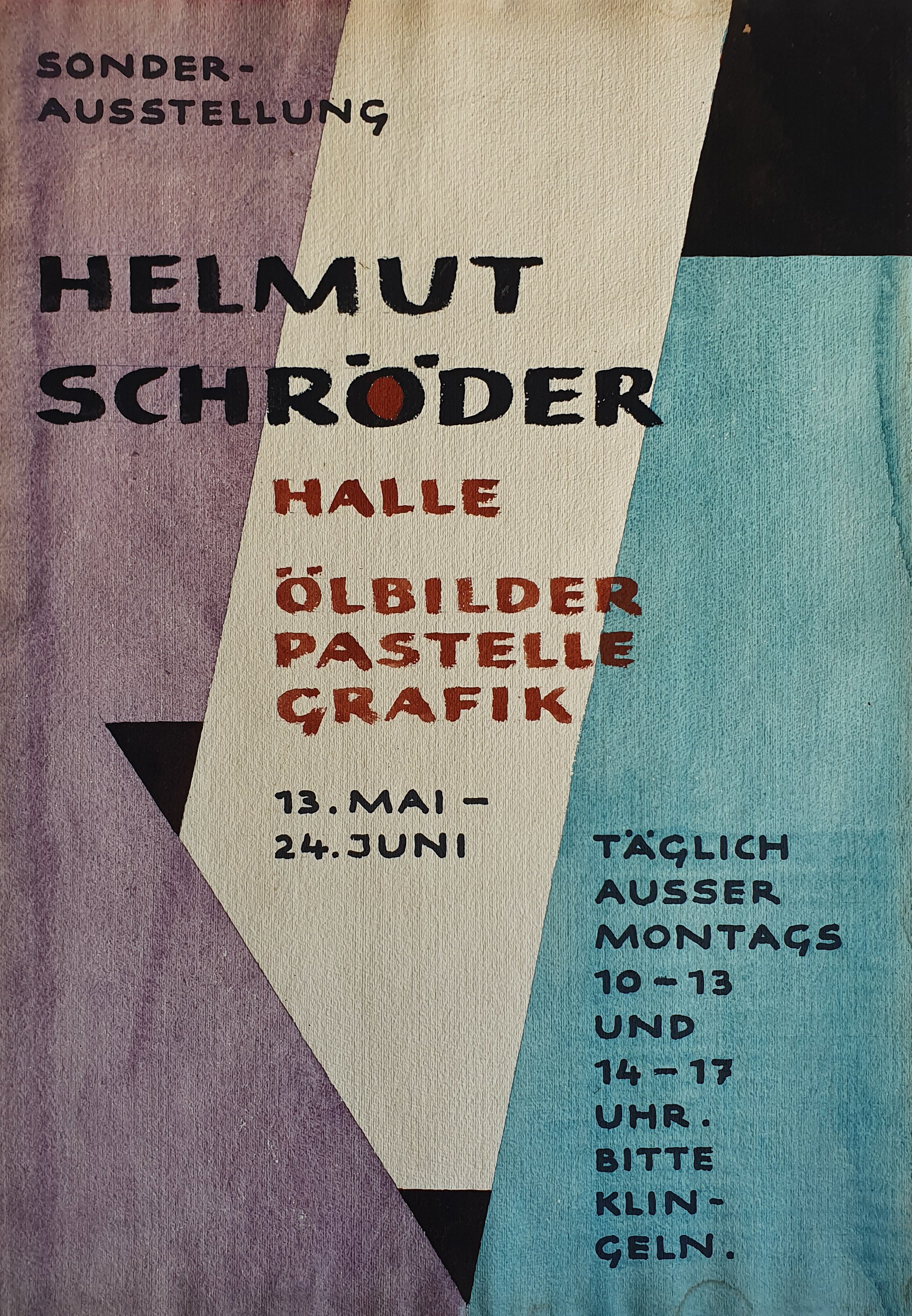 Sonderausstellung Helmut Schröder, Halle - Ölbilder, Pastelle, Grafik (Museum Schloss Bernburg CC BY-NC-SA)
