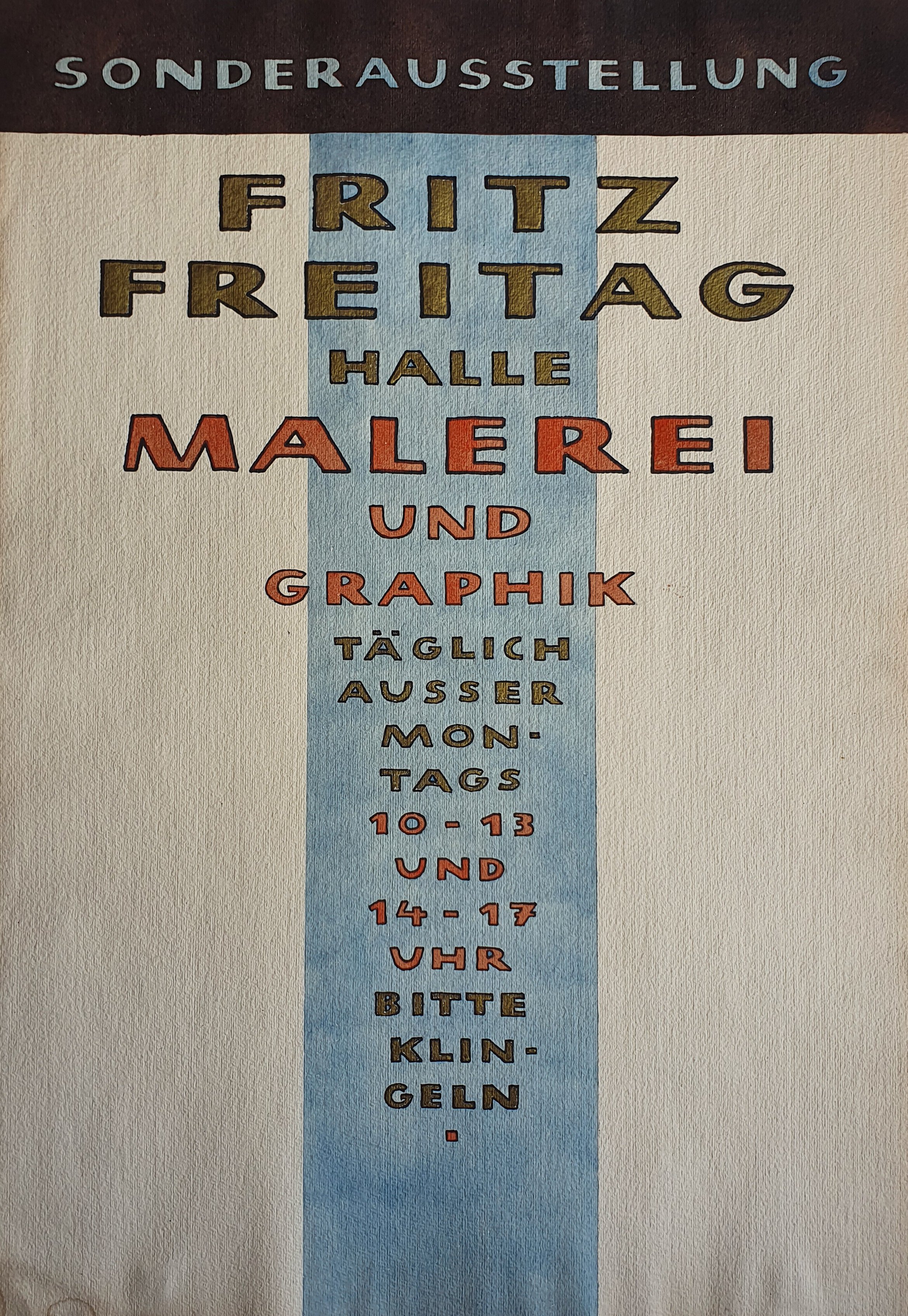 Sonderausstellung Fritz Freitag, Halle - Malerei und Graphik (Museum Schloss Bernburg CC BY-NC-SA)