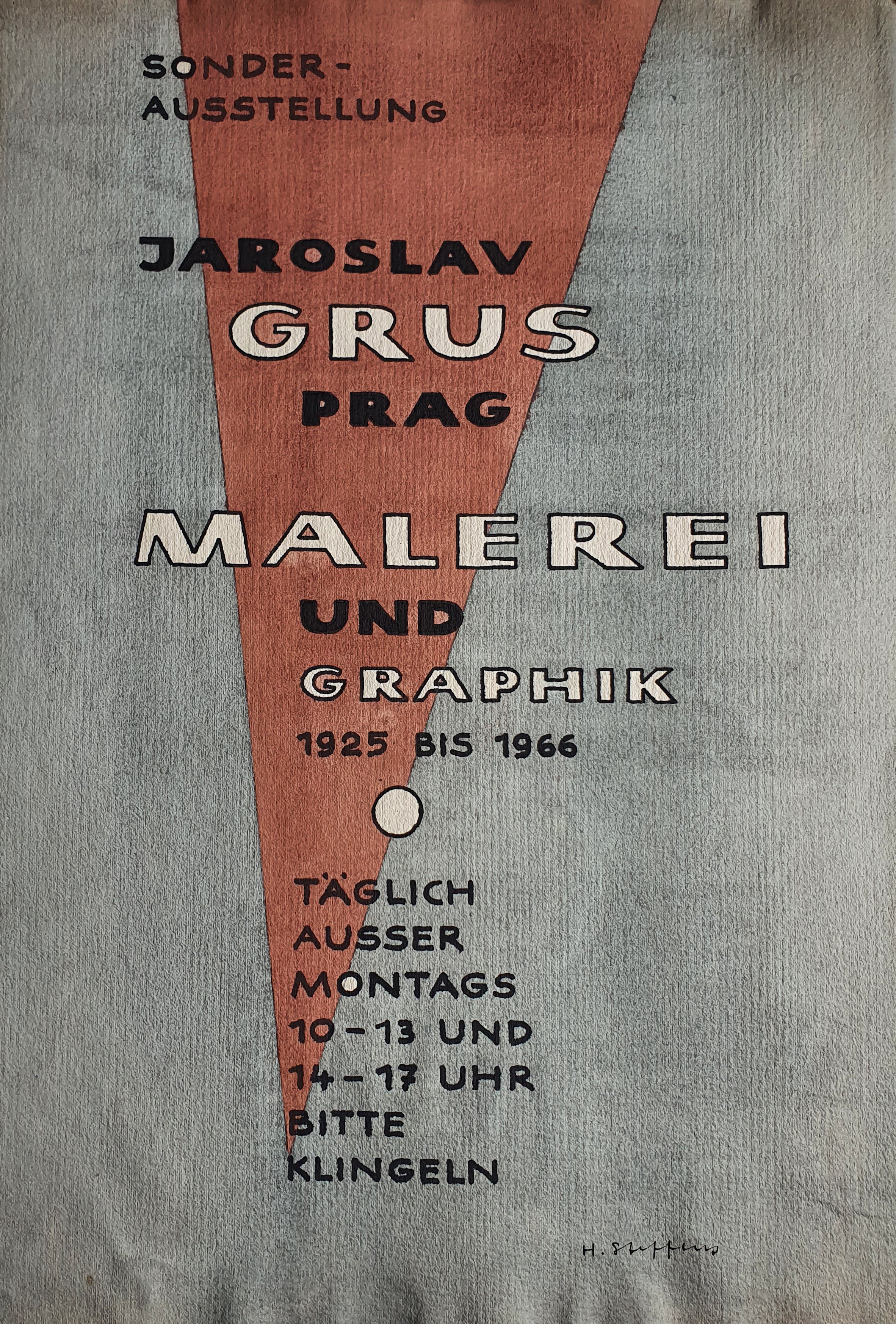 Sonderausstellung Jaroslav Grus, Prag - Malerei und Graphik 1925 bis 1966 (Museum Schloss Bernburg CC BY-NC-SA)
