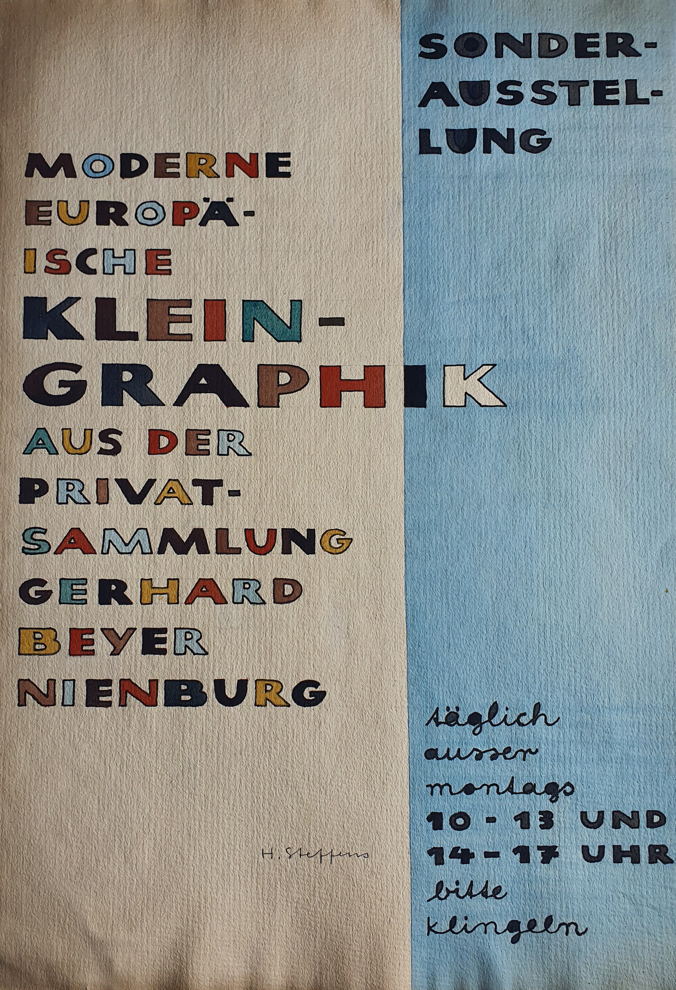 Sonderausstellung Moderne Europäische Kleingraphik aus der Privatsammlung Gerhard Beyer Nienburg (Museum Schloss Bernburg CC BY-NC-SA)