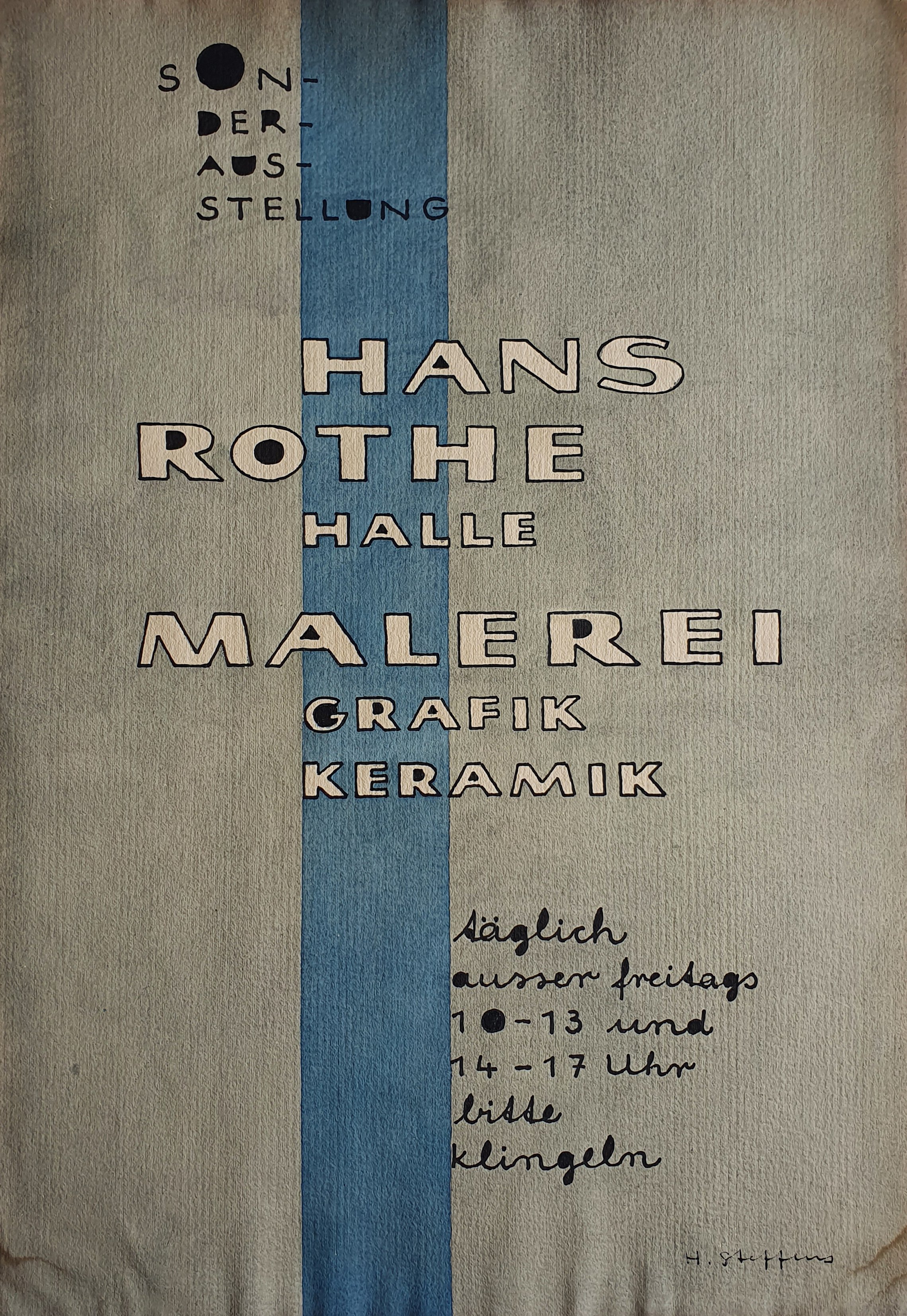 Sonderausstellung Hans Rothe, Halle - Malerei, Grafik, Keramik (Museum Schloss Bernburg CC BY-NC-SA)