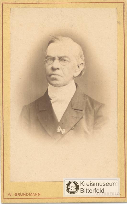 SW Portraitfotografie - Karl Friedrich Wilhelm Wilke (Kreismuseum Bitterfeld RR-F)