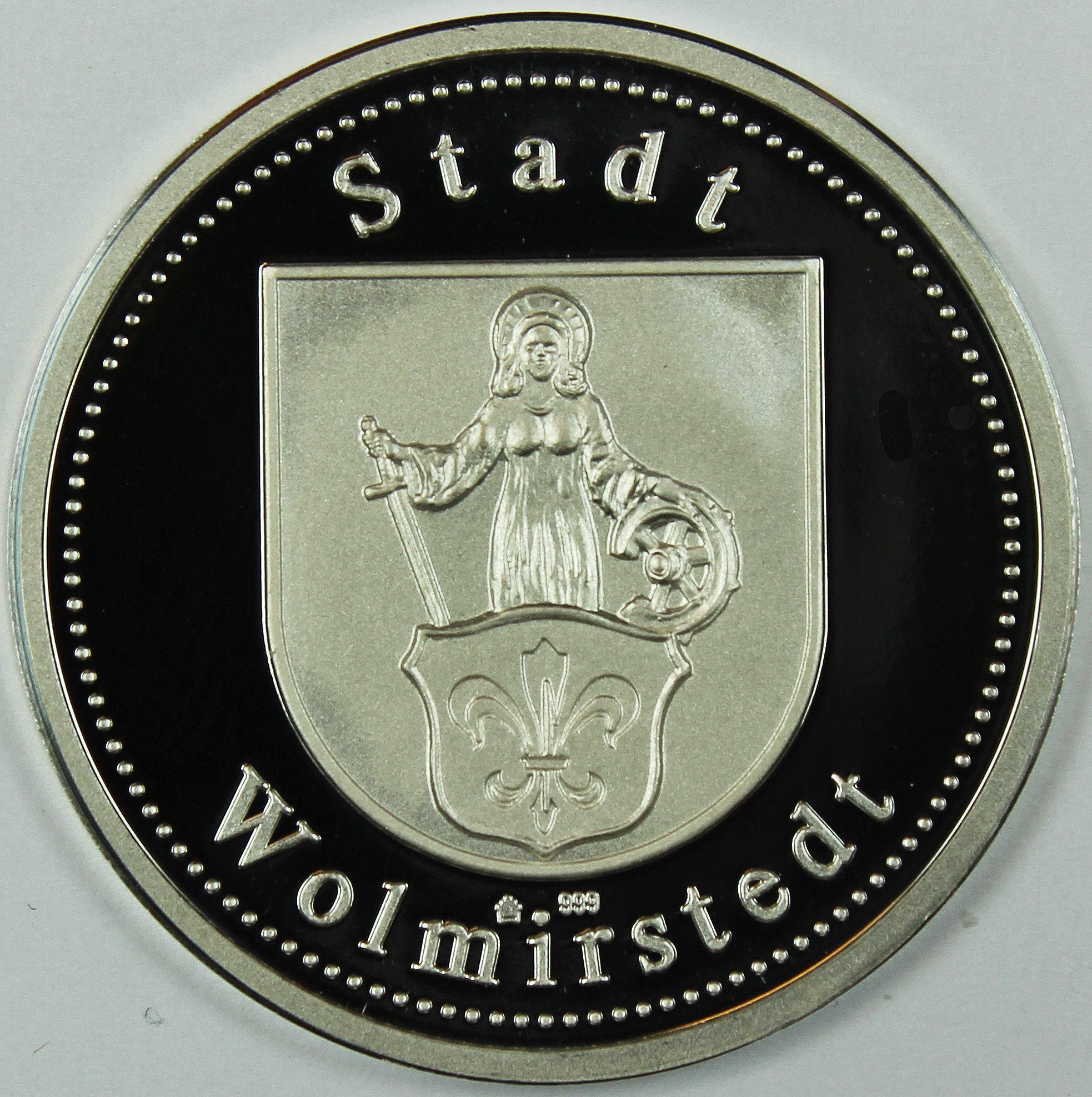 Stadttaler Wolmirstedt, Silber (Museum Wolmirstedt RR-F)
