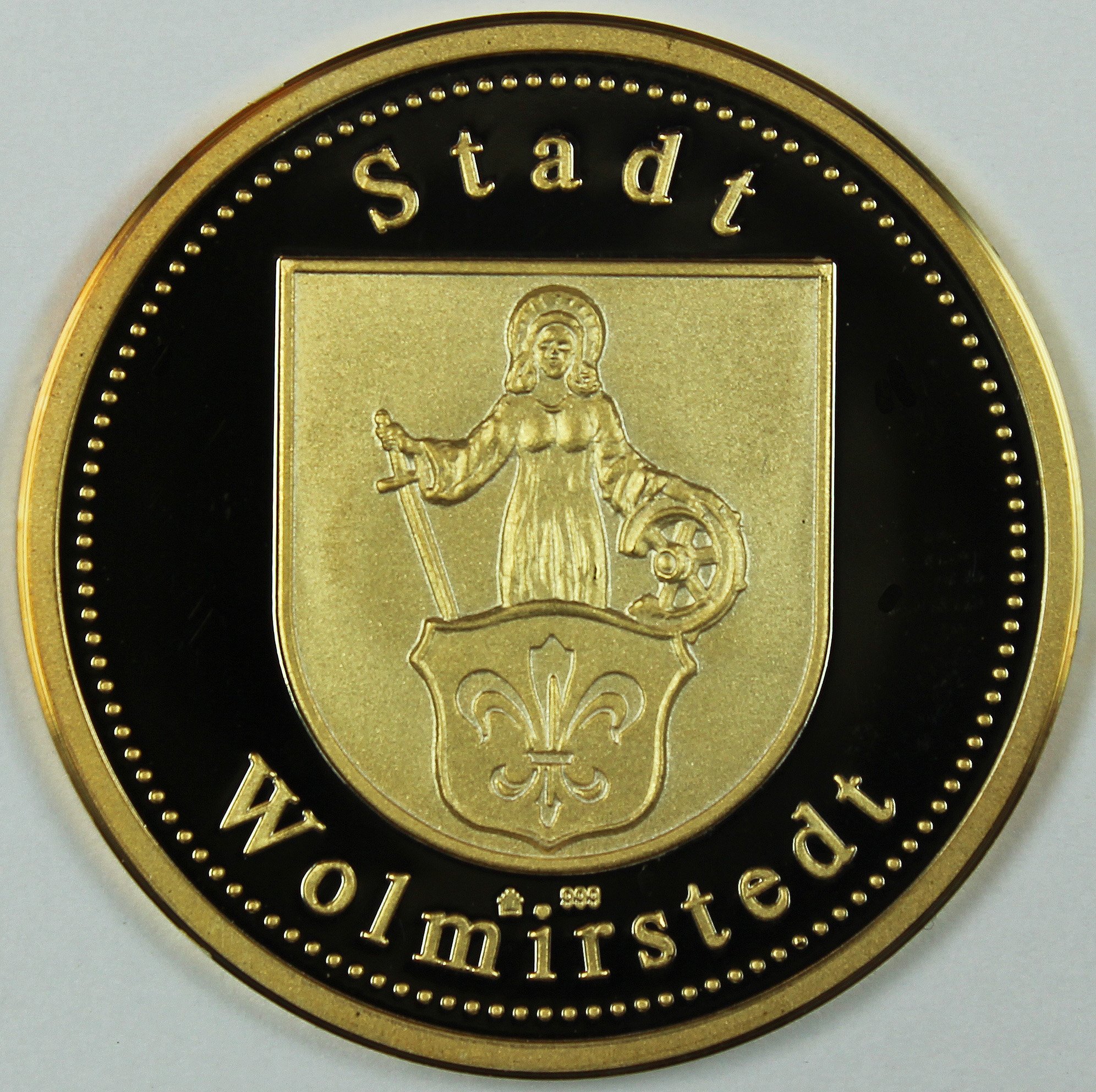 Stadttaler Wolmirstedt, Gold (Museum Wolmirstedt RR-F)