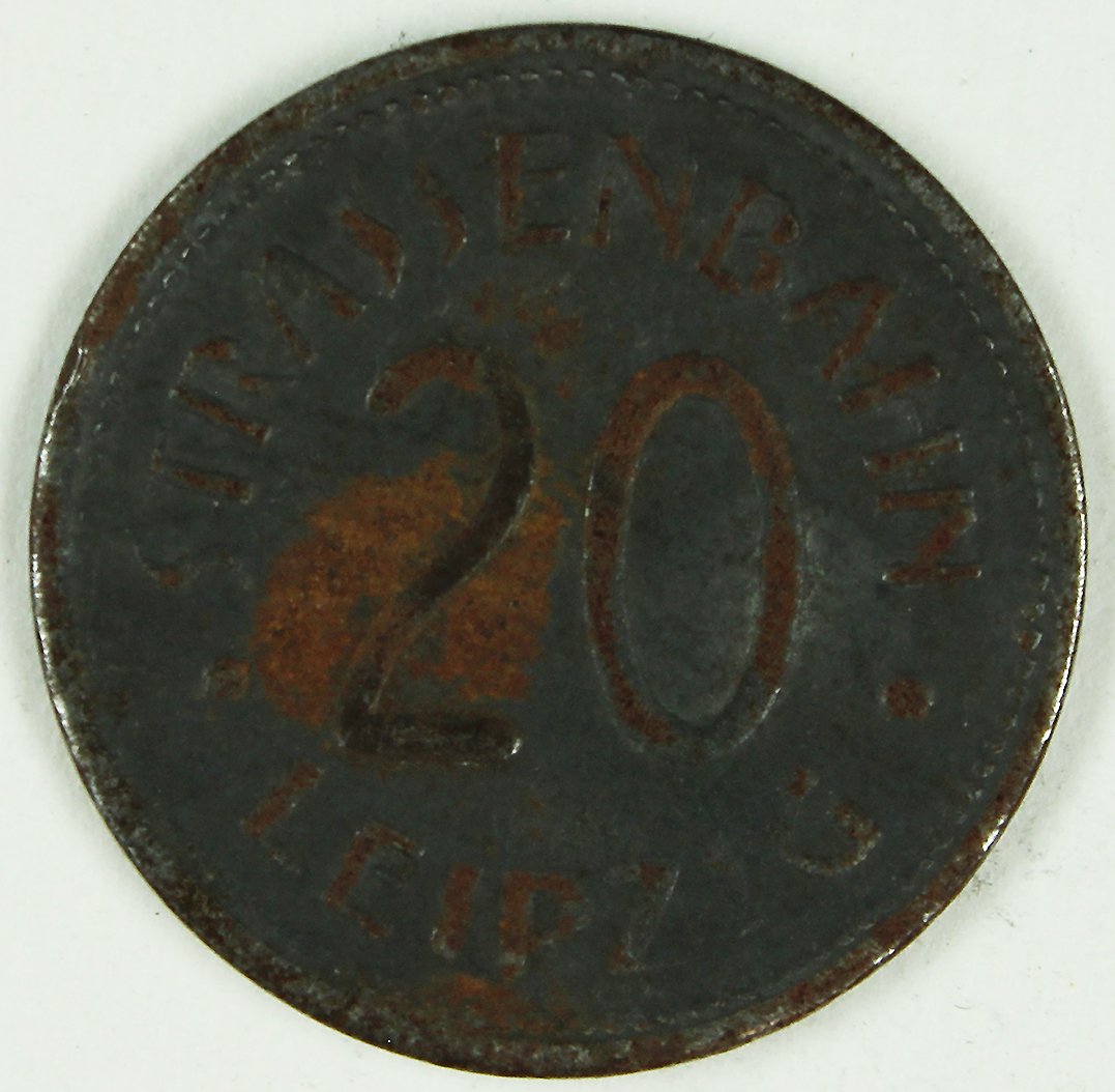 Ersatzgeld, 20 Pfennig, 1920-1922 (Museum Wolmirstedt RR-F)
