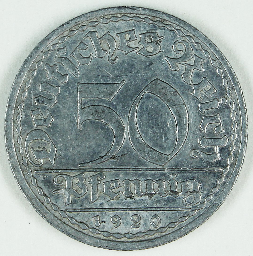 50 Pfennig Deutsches Reich (Museum Wolmirstedt RR-F)
