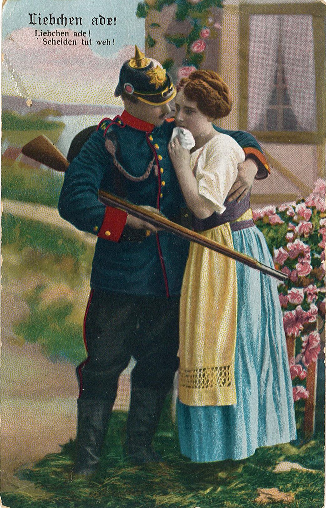 (Feld-)Postkarte an Martha Marx in Guben von Conrad Schmerwitz, 09.12.1915 (Museum Wolmirstedt RR-F)