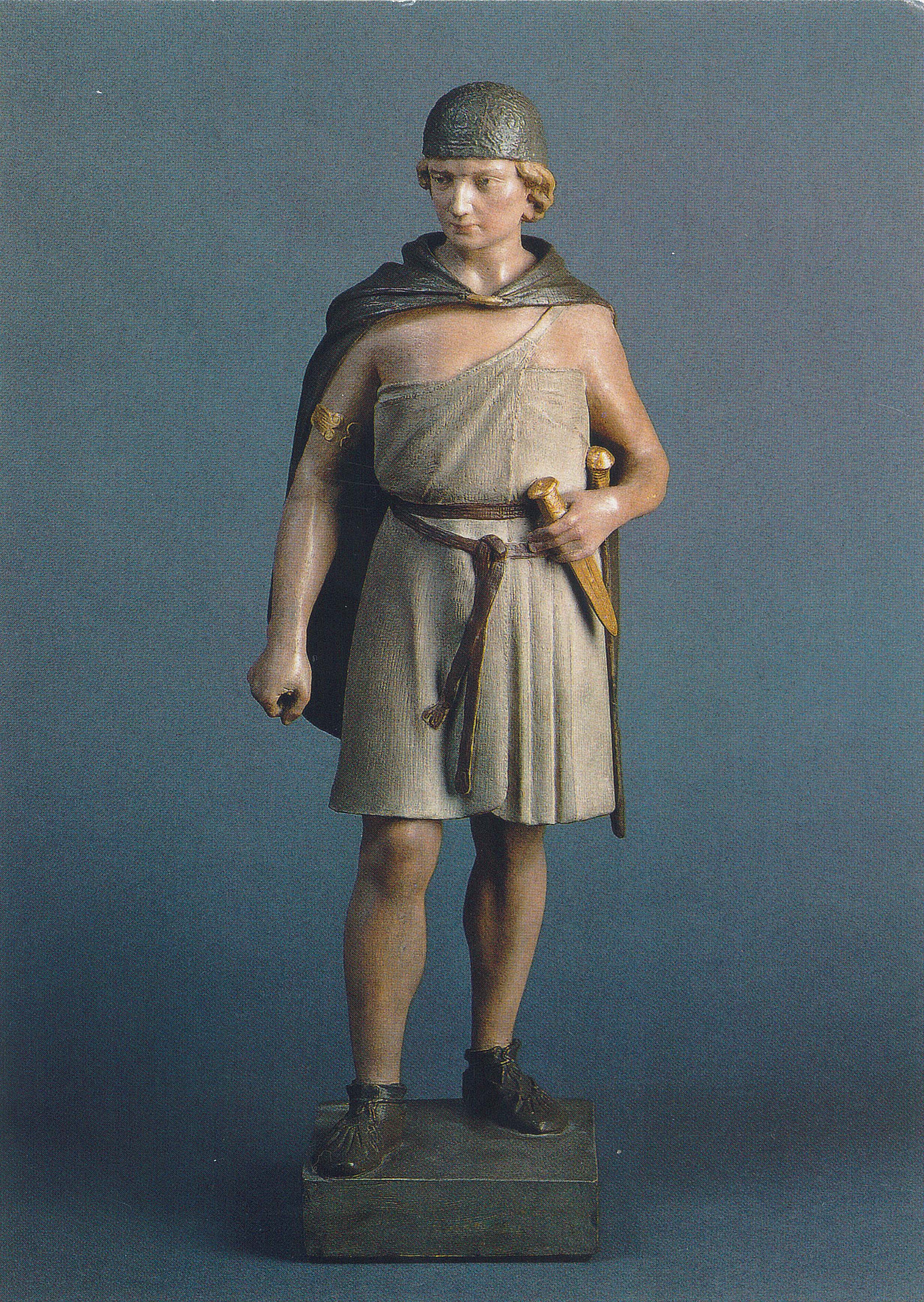 Ansichtskarte "Bronzezeitlicher Mann" (Museum Wolmirstedt RR-F)