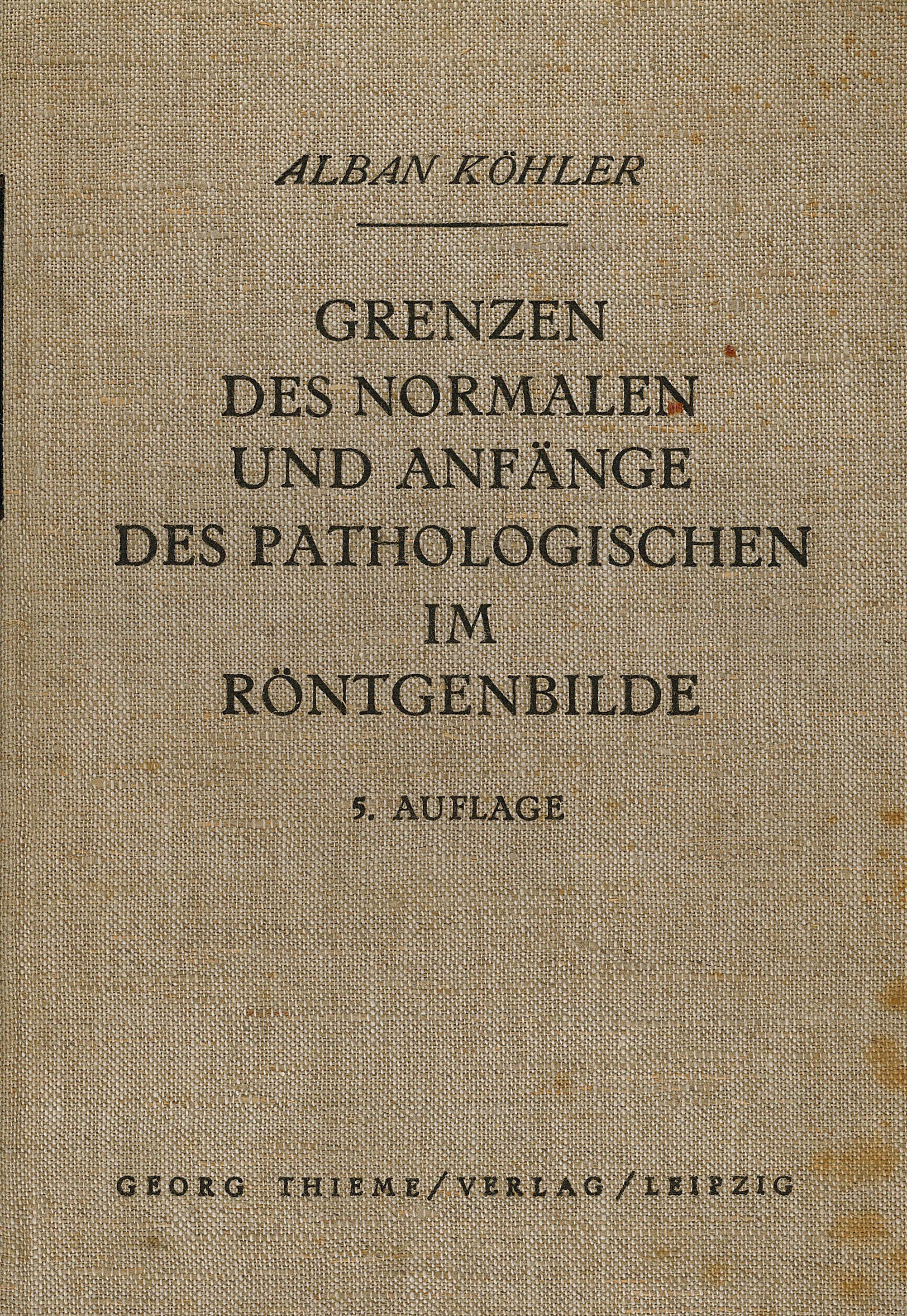 "Grenzen des normalen...Röntgenbilde" (Museum Wolmirstedt RR-F)