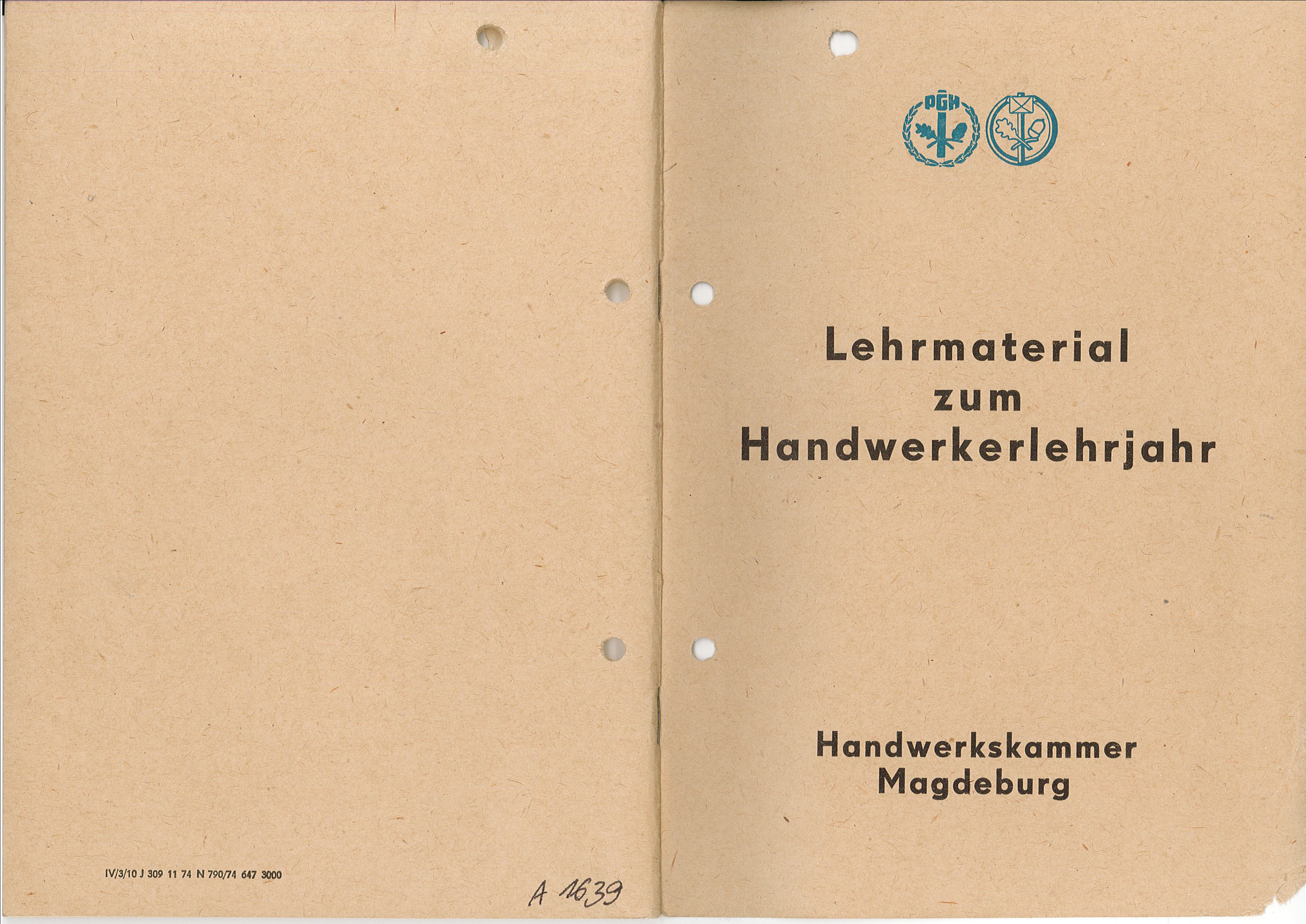 Lehrmaterial (Museum Wolmirstedt RR-F)