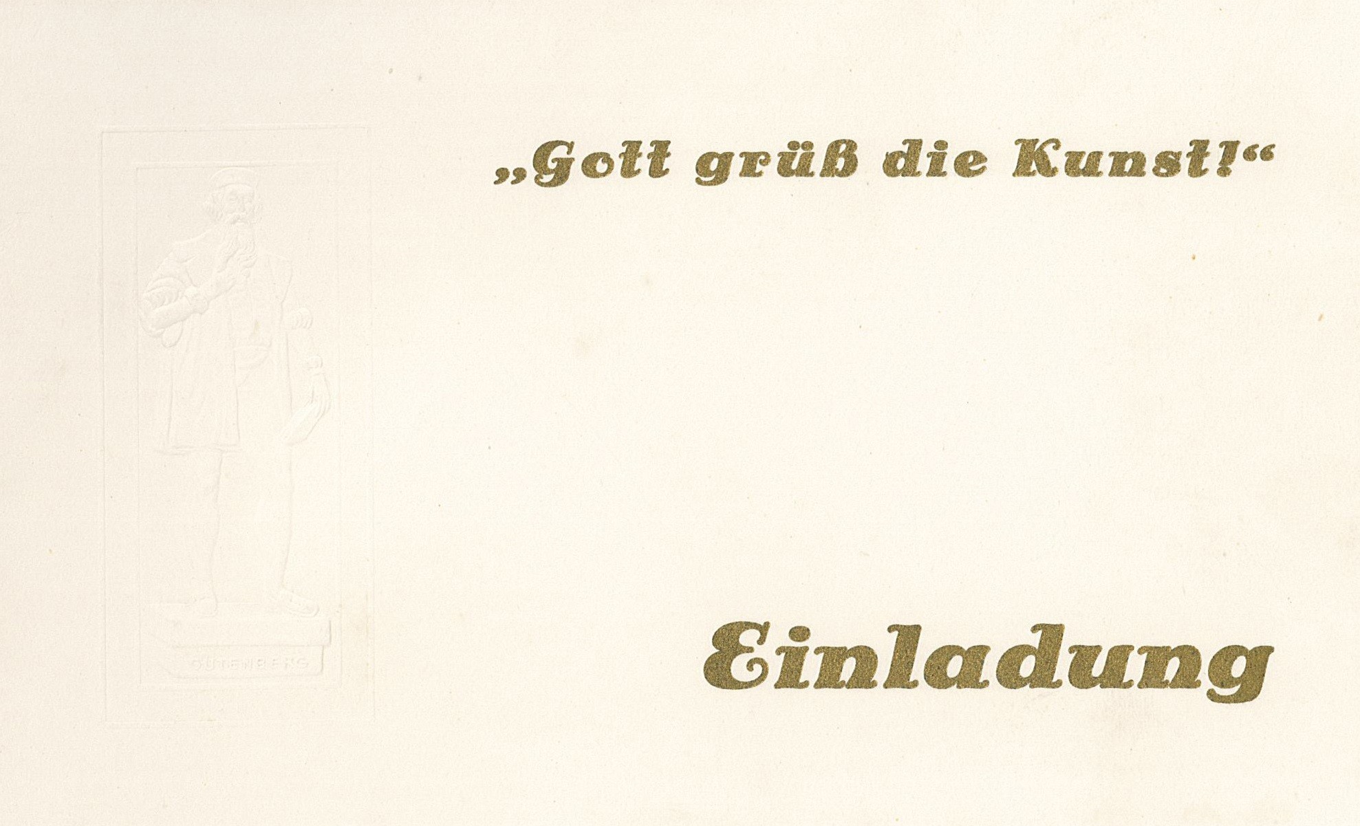 Einladung 75jähriges Bestehen Allg. Anzeiger, 1930 (Museum Wolmirstedt RR-F)