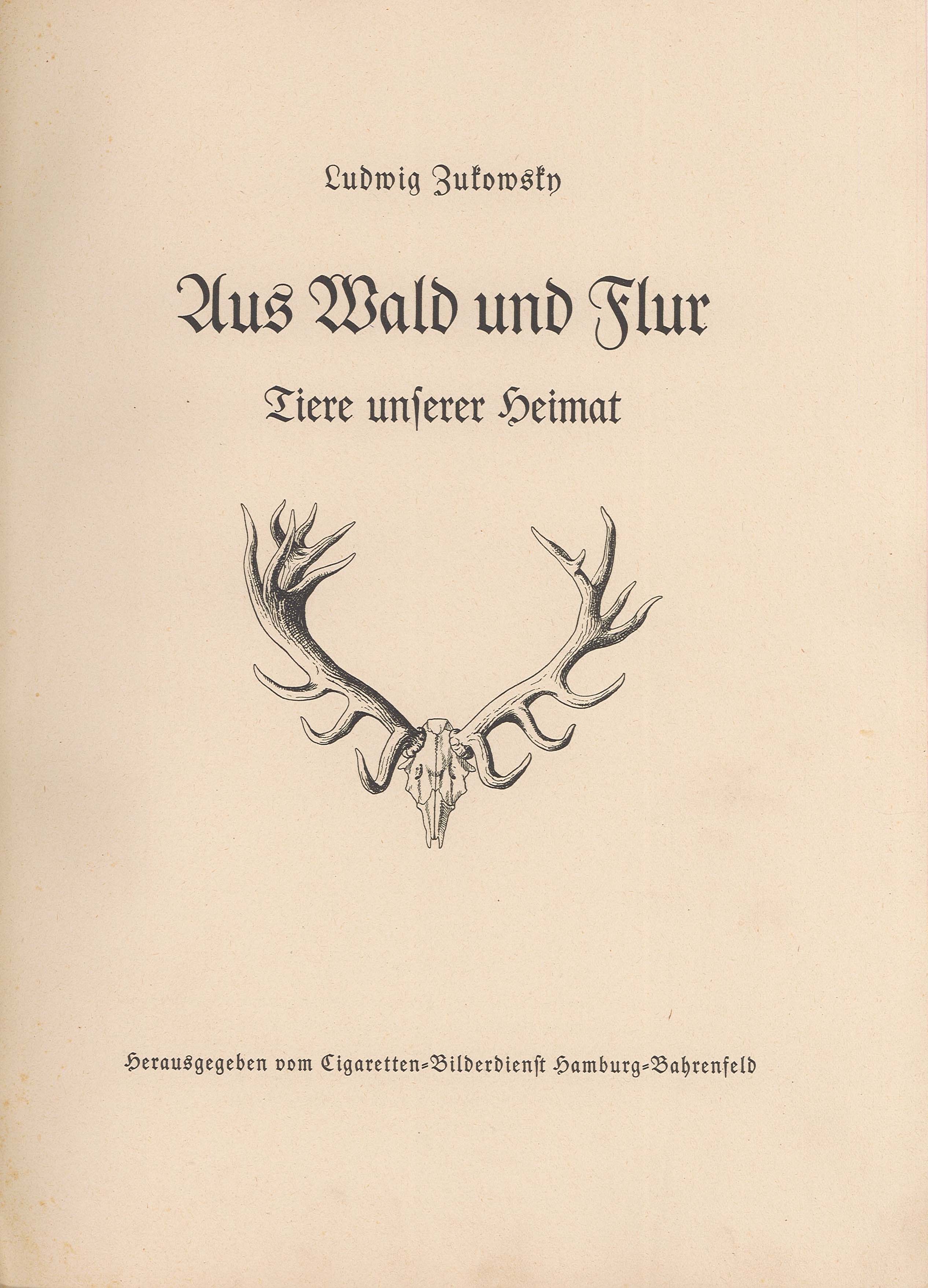 Sammelalbum "Aus Wald und Flur" (Museum Wolmirstedt RR-F)