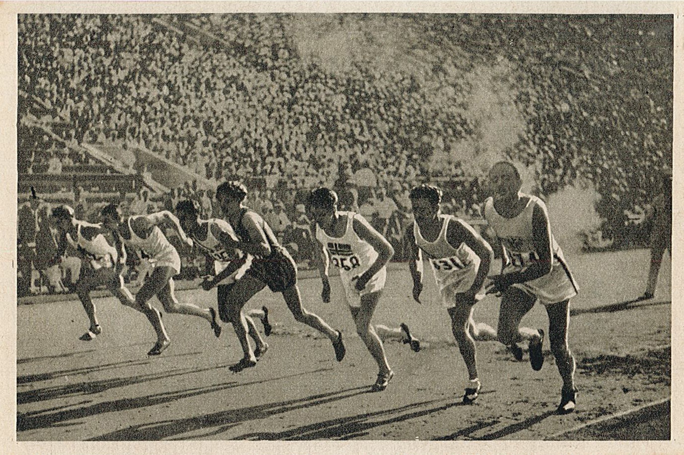 Sammelbilder "Olympia 1932" - Bild-Nr.: 23 (Gruppe 20) (Museum Wolmirstedt RR-F)