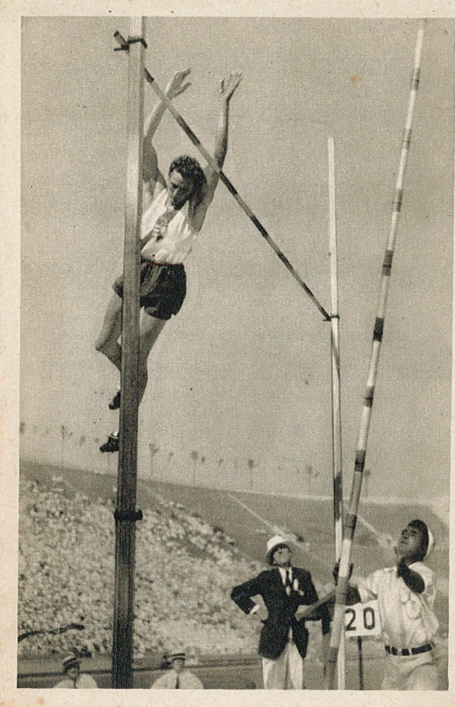 Sammelbilder "Olympia 1932" - Bild-Nr.: 77 (Gruppe 20) (Museum Wolmirstedt RR-F)
