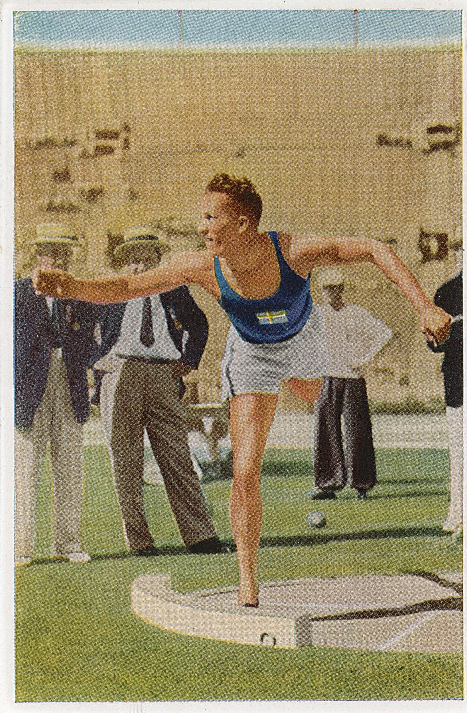 Sammelbilder "Olympia 1932" - Bild-Nr.: 83 (Gruppe 23) (Museum Wolmirstedt RR-F)
