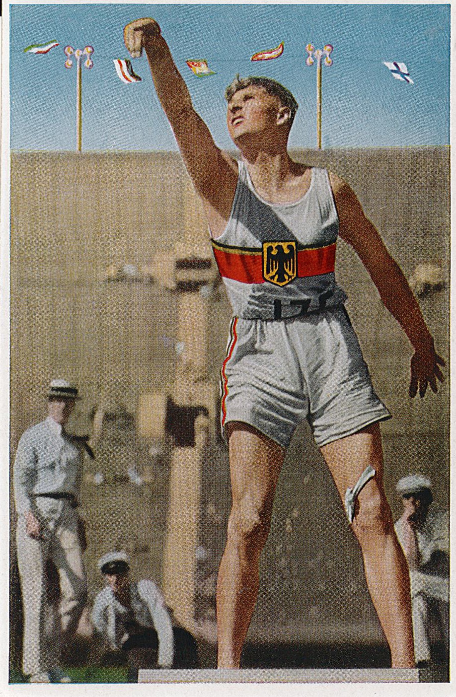 Sammelbilder "Olympia 1932" - Bild-Nr.: 87 (Gruppe 23) (Museum Wolmirstedt RR-F)