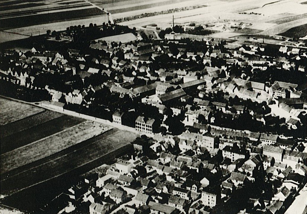 Luftbildaufnahme: Alt-Olvenstedt (Museum Wolmirstedt RR-F)