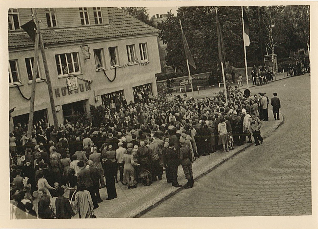 Serie - Festumzug 1000 Jahre Olvenstedt, 01.09.1957 - 4 (Museum Wolmirstedt RR-F)