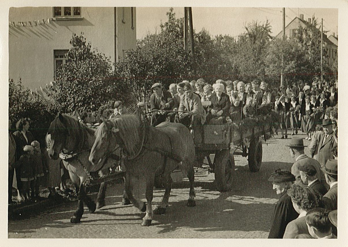 Serie - Festumzug 1000 Jahre Olvenstedt, 01.09.1957 - 30 (Museum Wolmirstedt RR-F)
