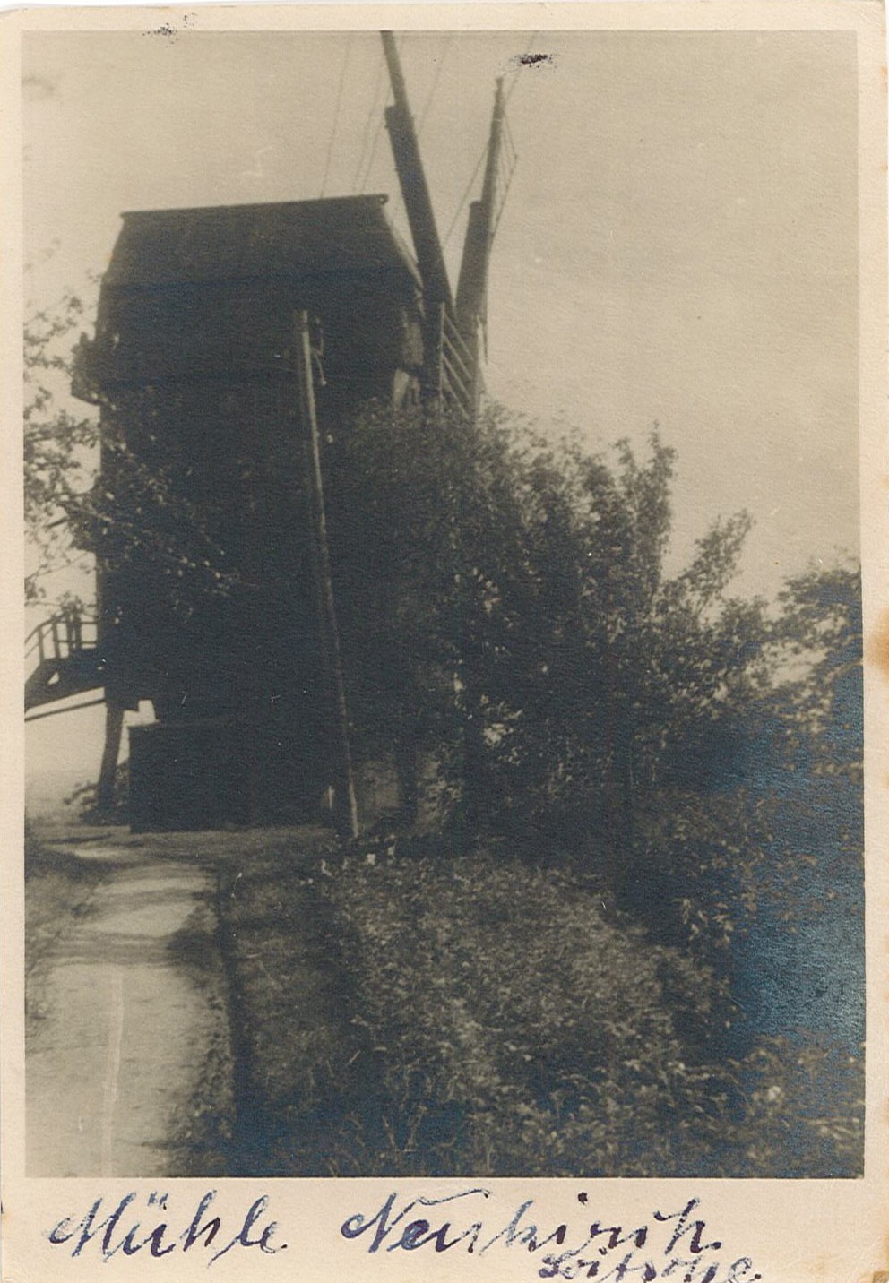 Mühle Loitsche, Besitzer Fritz Neukirch (Museum Wolmirstedt RR-F)