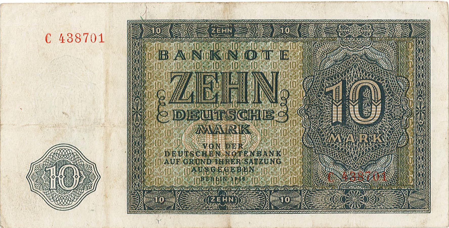 10 Deutsche Mark (Museum Wolmirstedt RR-F)