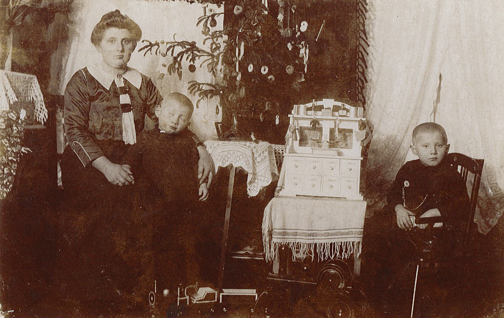 Postkarte von Ida an ihren Vater Hermann Otto, 02.01.1916 (Museum Wolmirstedt RR-F)